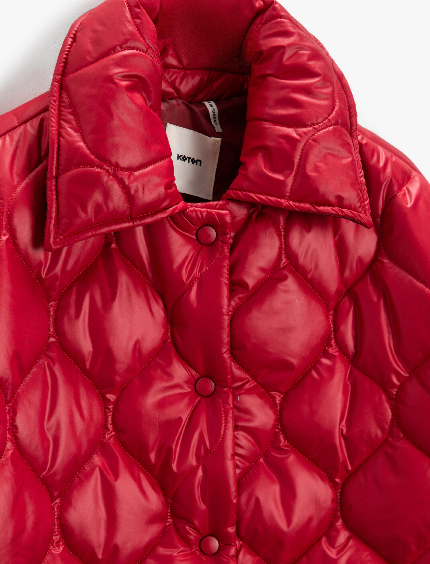   Kapitone Şişme Mont Cepli