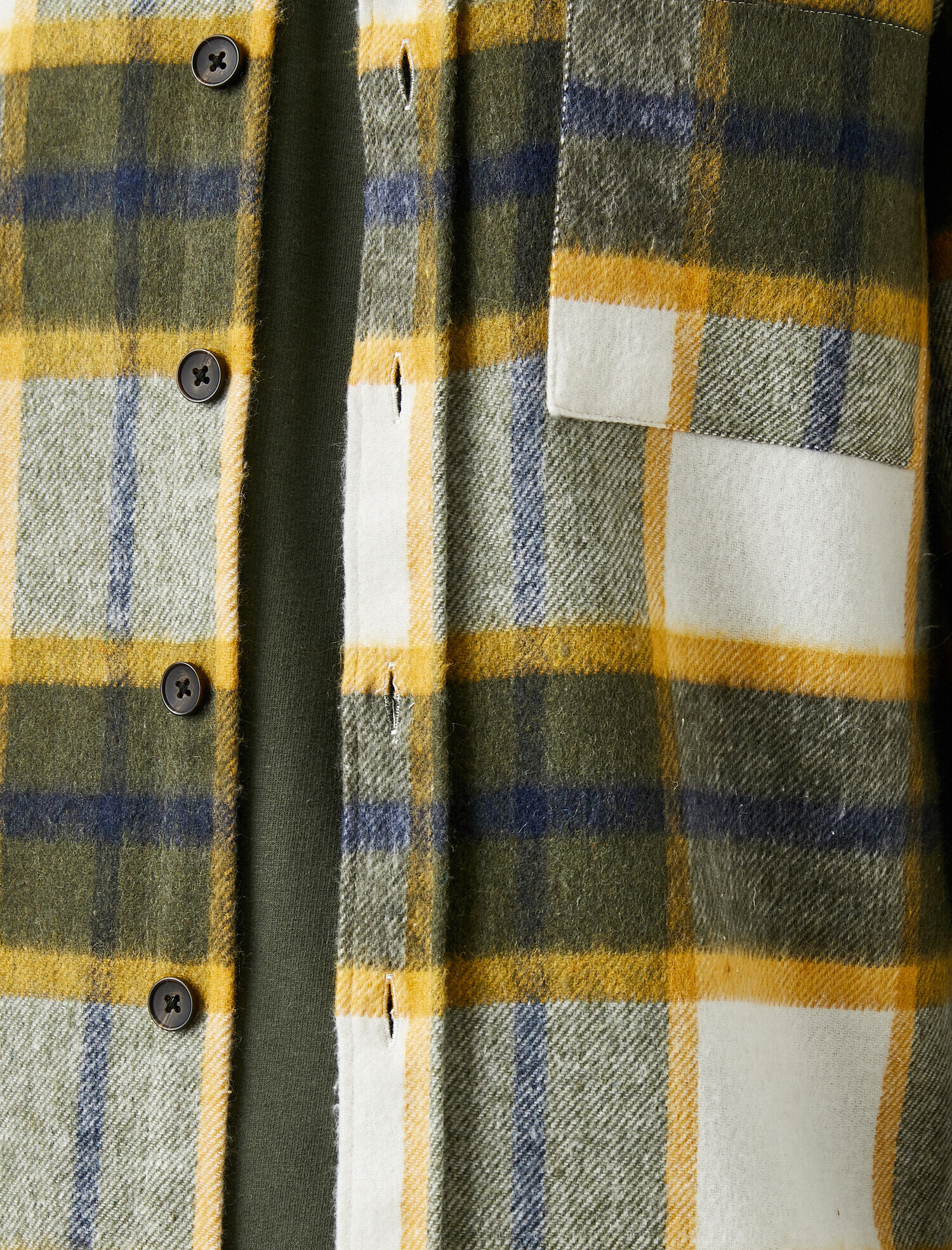   Oduncu Gömleği Uzun Kollu Klasik Yaka Cep Detaylı