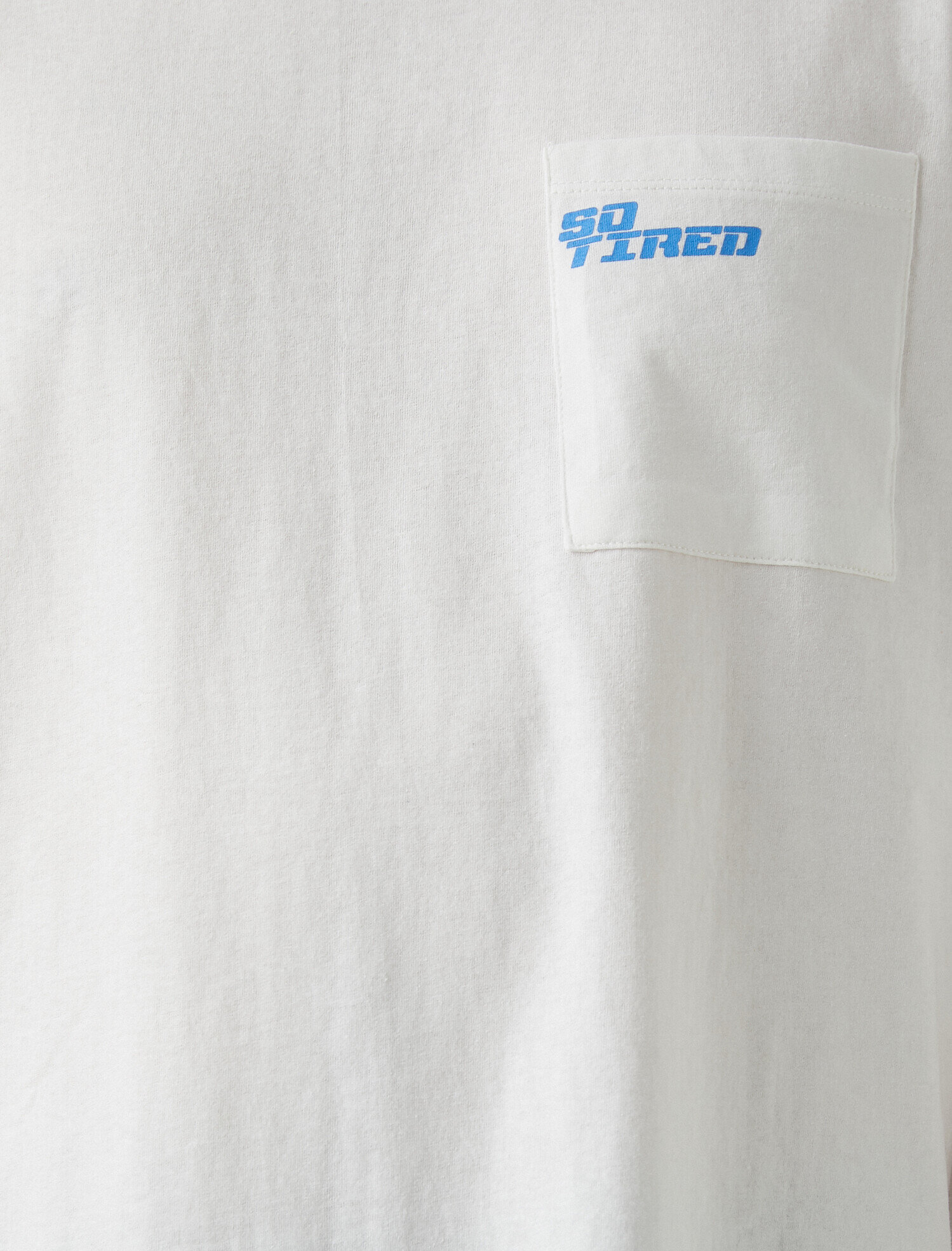   Cep Detaylı Tişört Baskılı