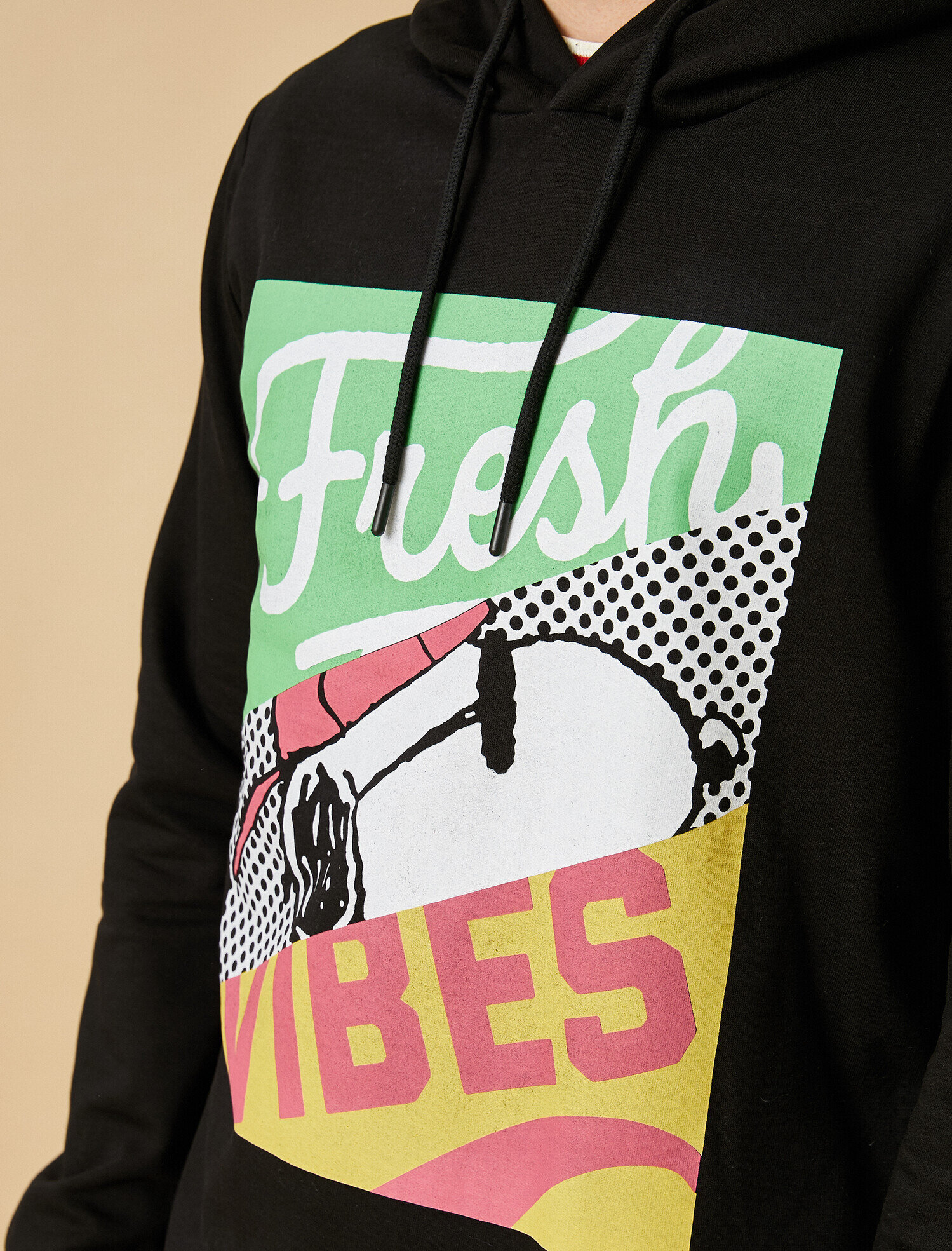   Snoopy Kapüşonlu Sweatshirt Lisanslı Baskılı