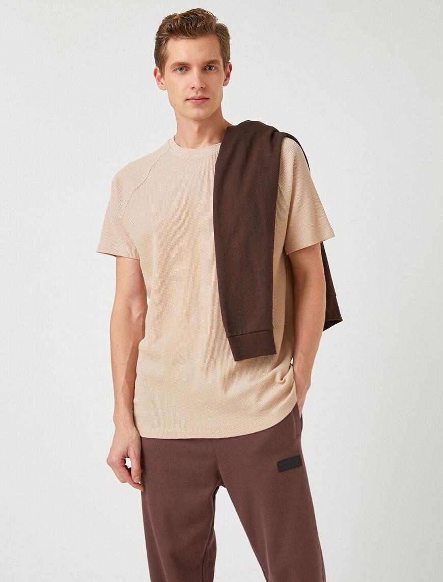   Reglan Kol Basic Tişört