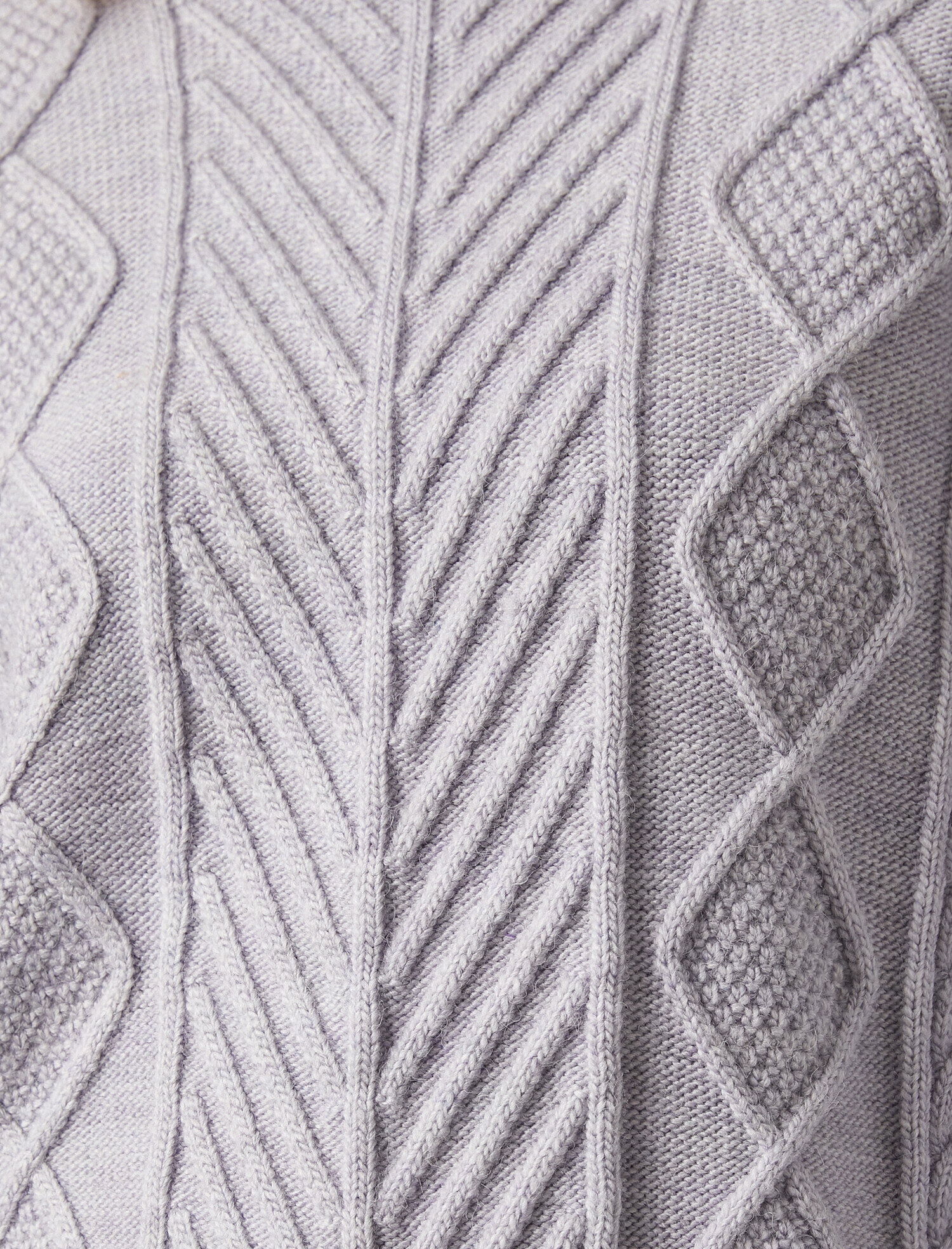   Balıkçı Yaka Örgü Detaylı Kazak