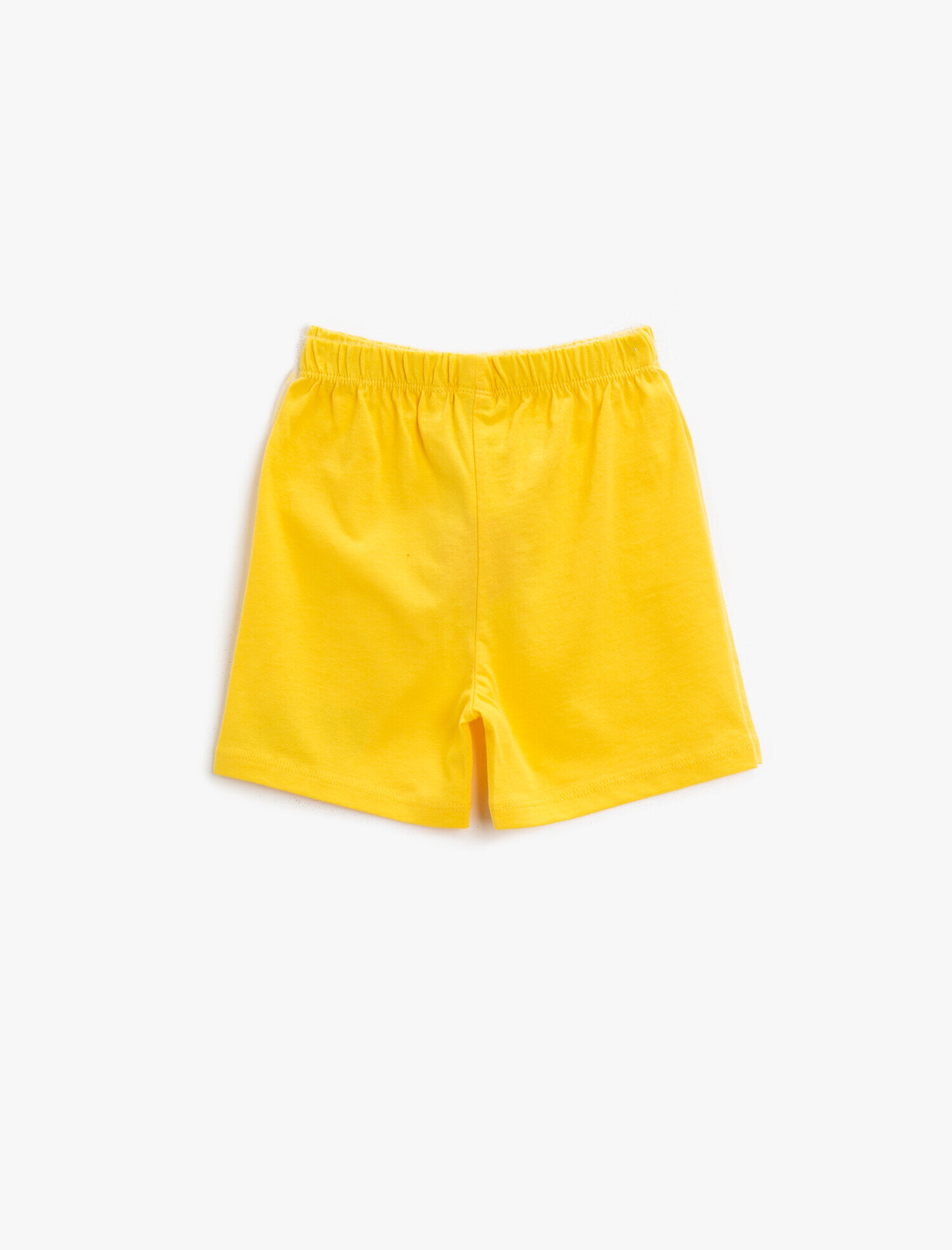  Erkek Bebek Yazı Baskılı Şort Pamuklu