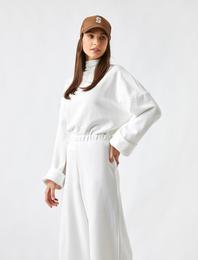 Boğazlı Oversize Kazak