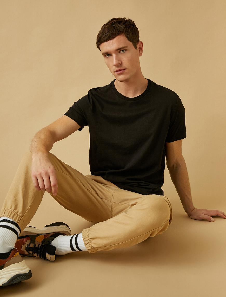   2'li Slim Fit Basic Tişört