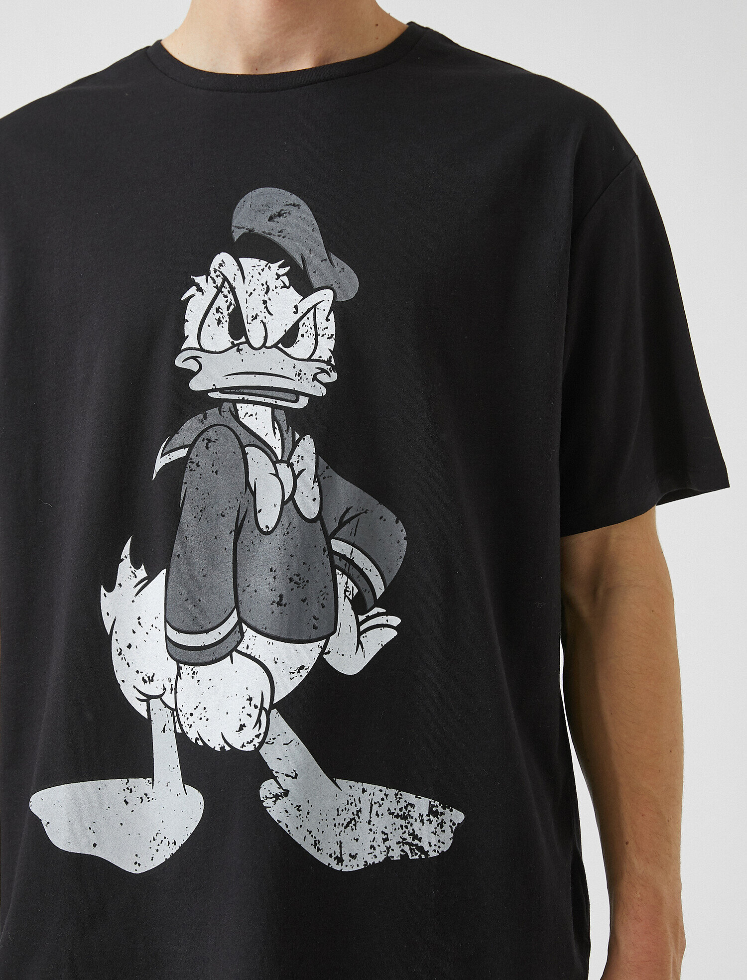   Donald Duck Oversize Tişört Lisanslı Baskılı