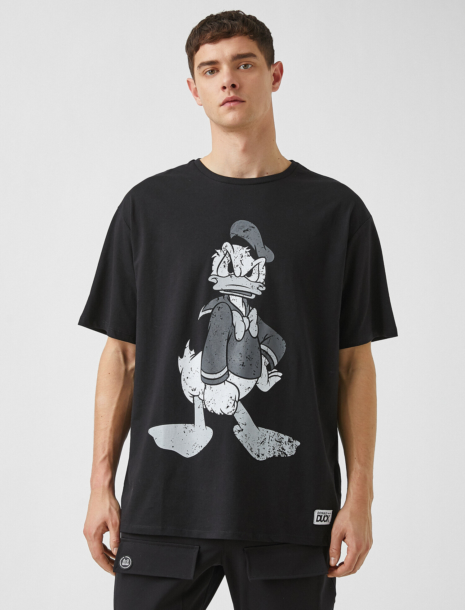   Donald Duck Oversize Tişört Lisanslı Baskılı