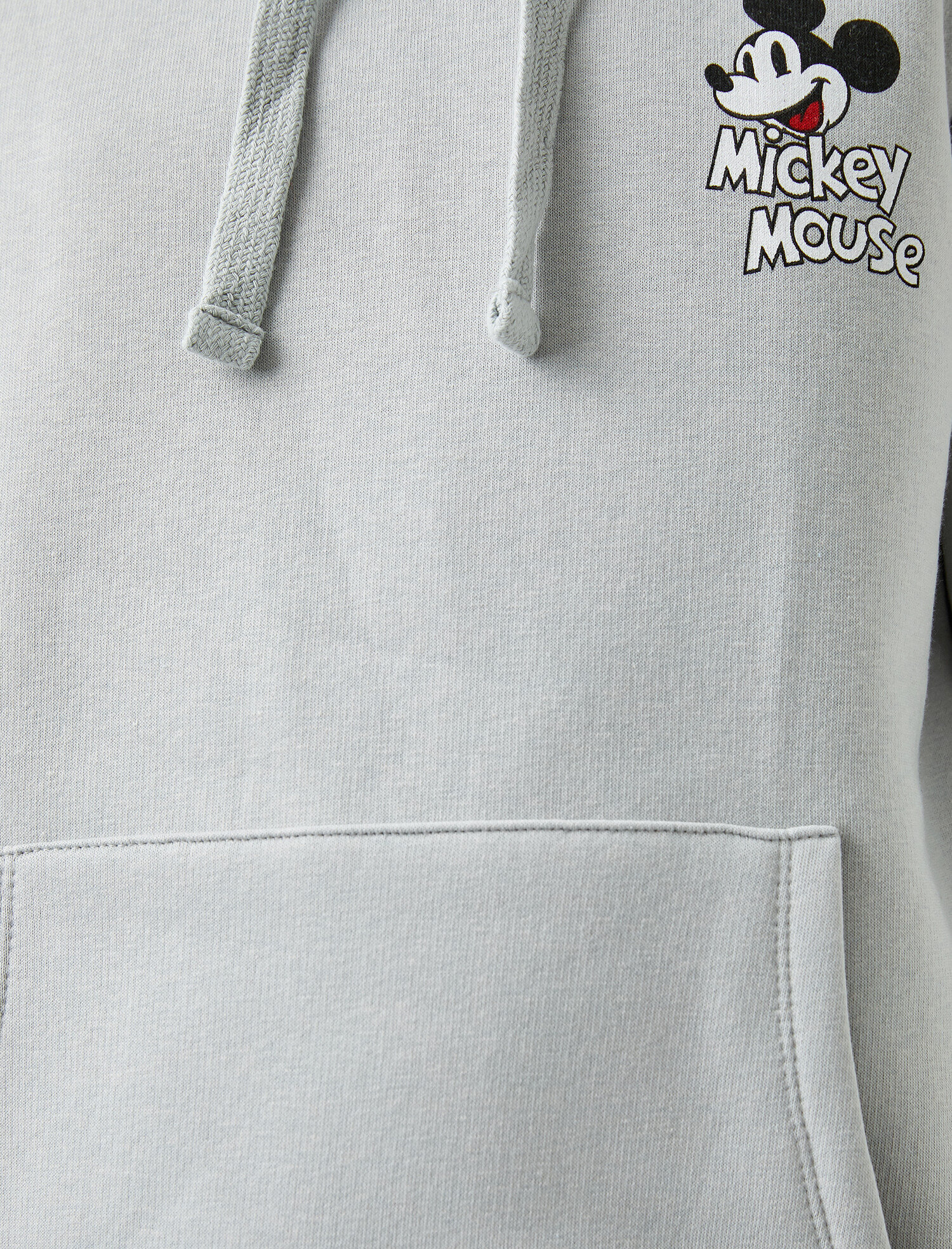   Disney Lisanslı Kapüşonlu Cepli Baskılı Sweatshirt