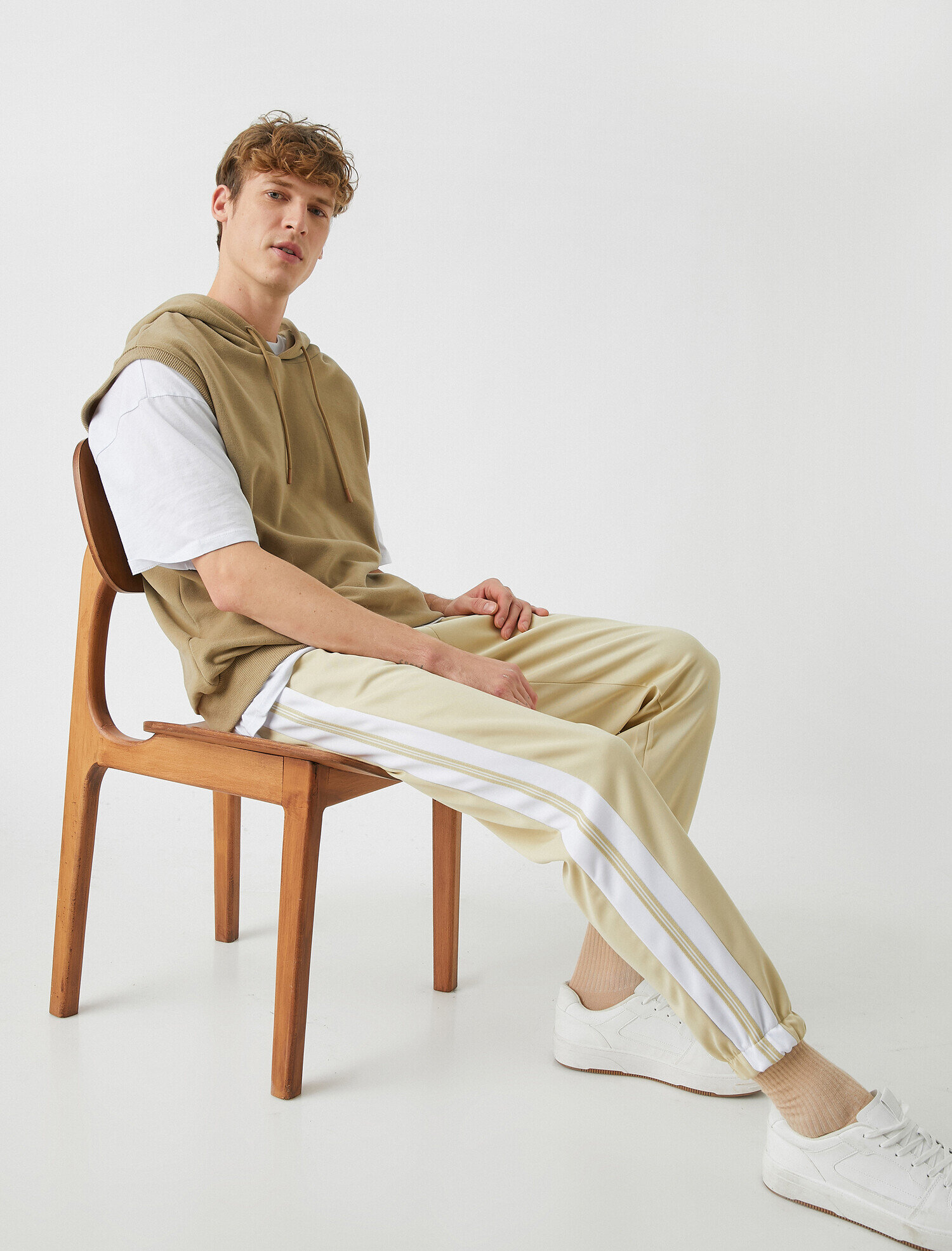   Şeritli Eşofman Altı