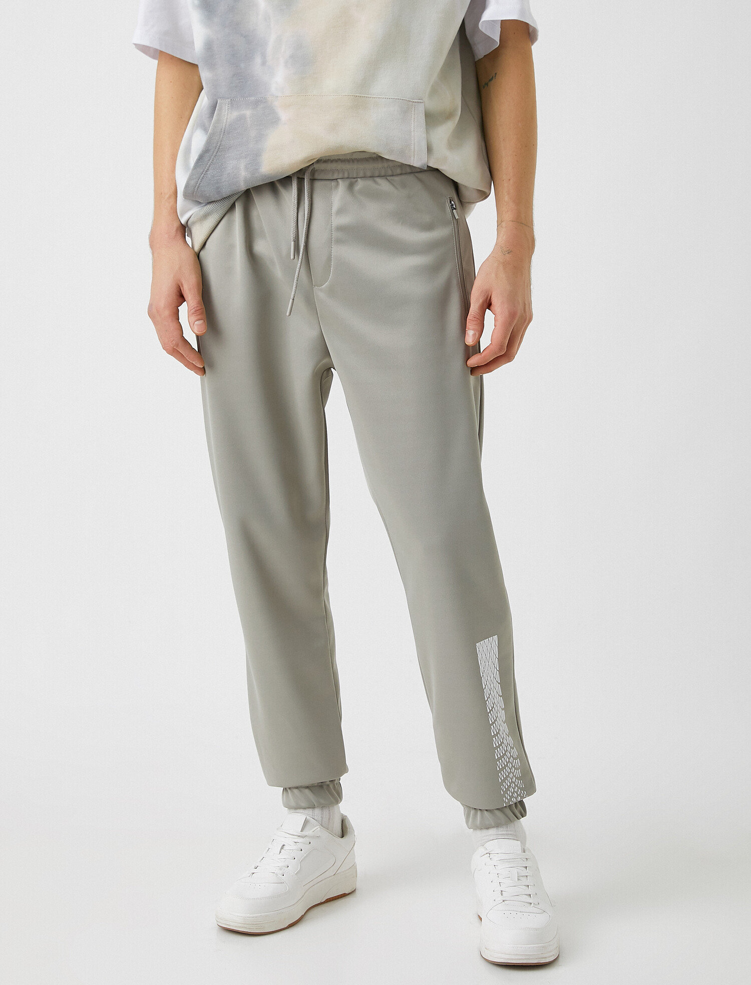   Fermuar Cepli Spor Eşofman Altı