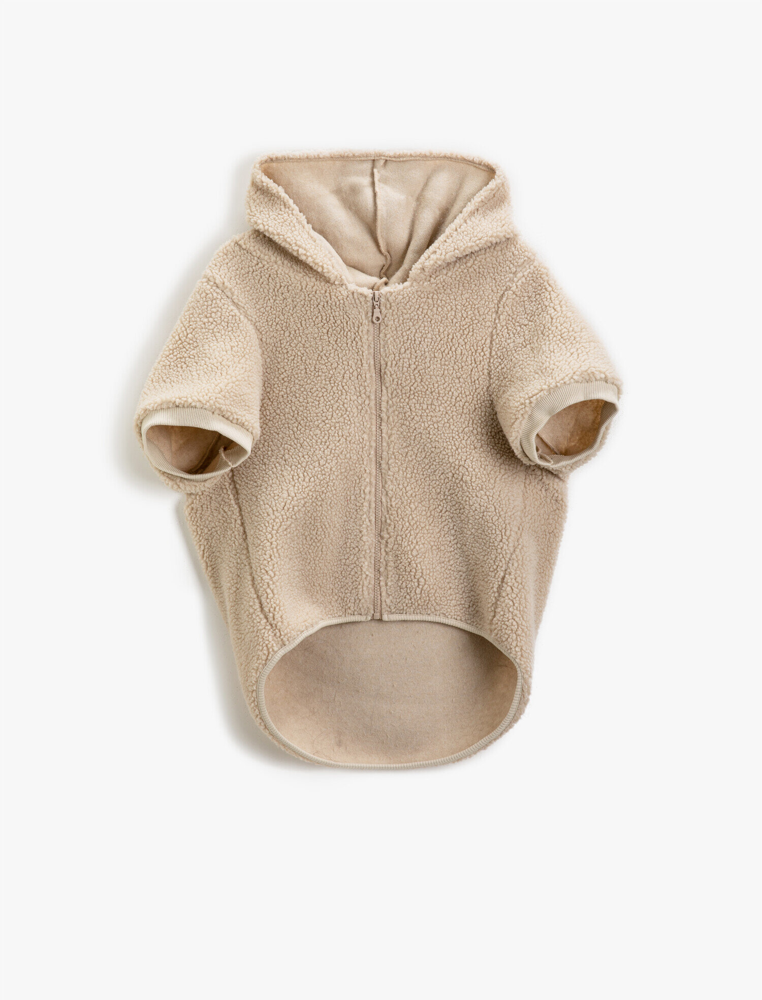   Peluş Kapüşonlu Köpek Sweatshirt