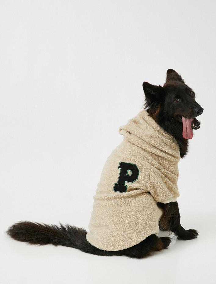  Peluş Kapüşonlu Köpek Sweatshirt