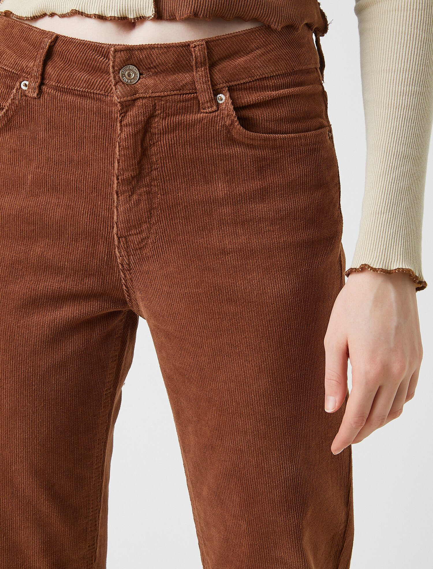 Dar Kesim Kot Pantolon