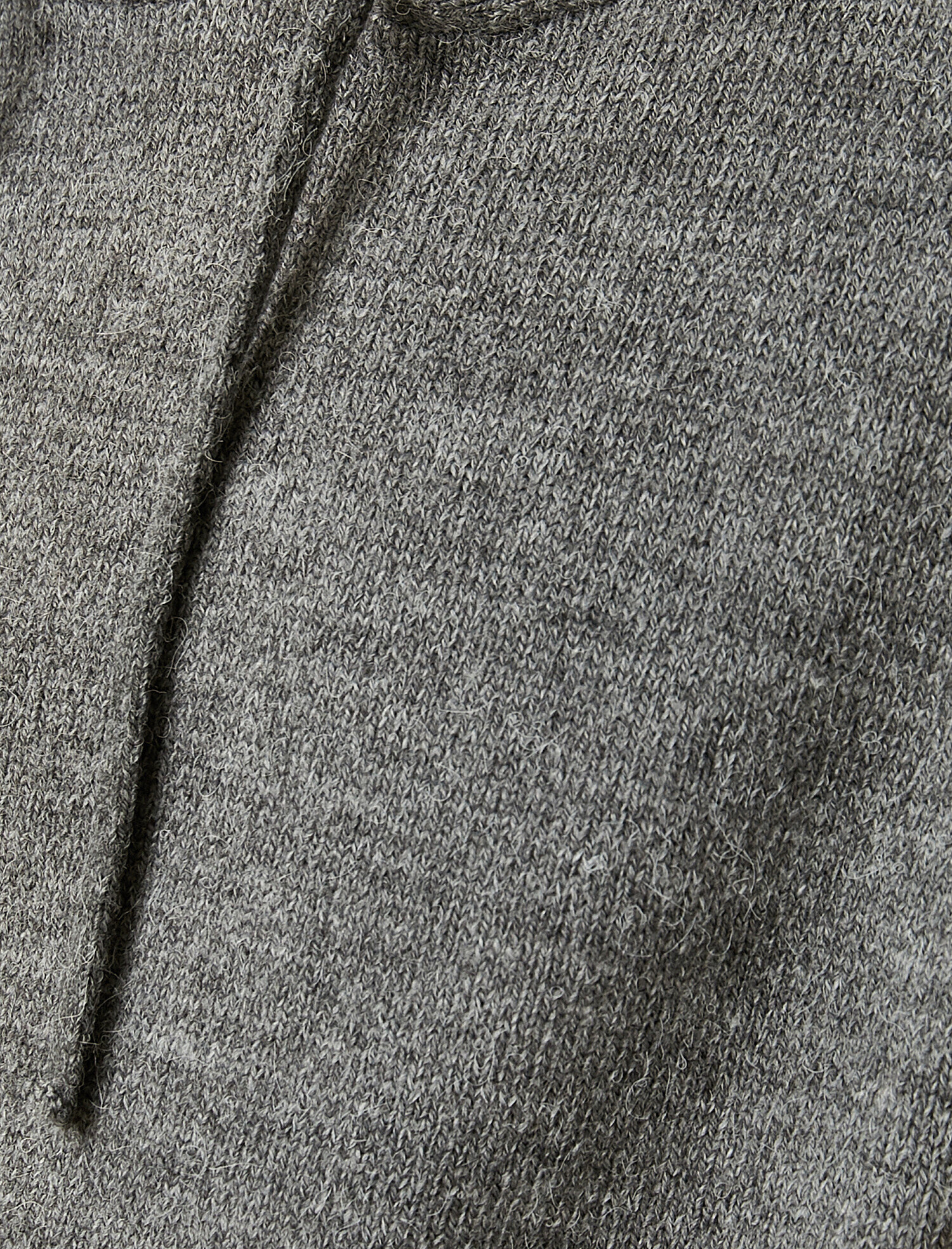   Kapüşonlu Uzun Kollu Triko Kazak