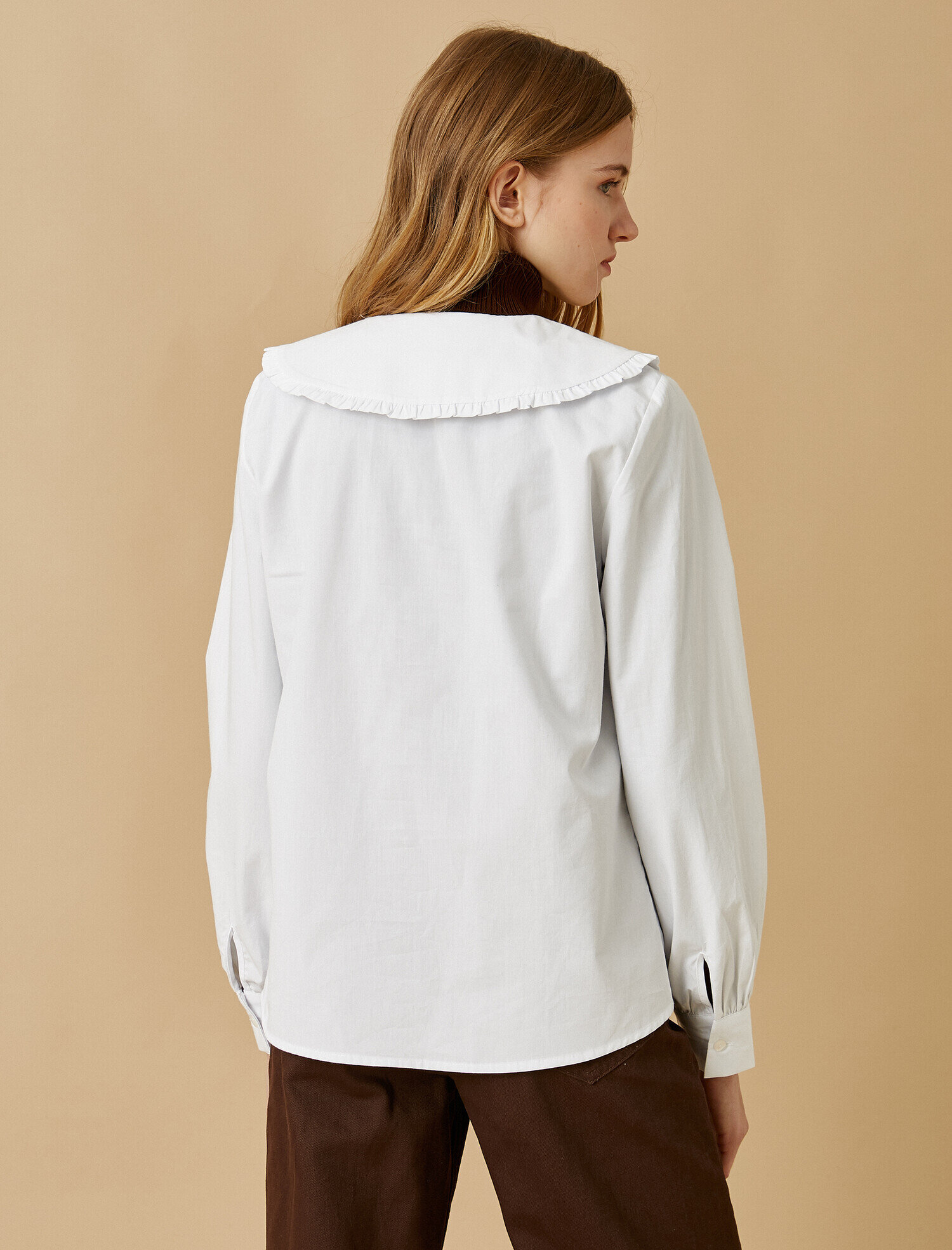   Bebe Yakalı Uzun Kollu Gömlek