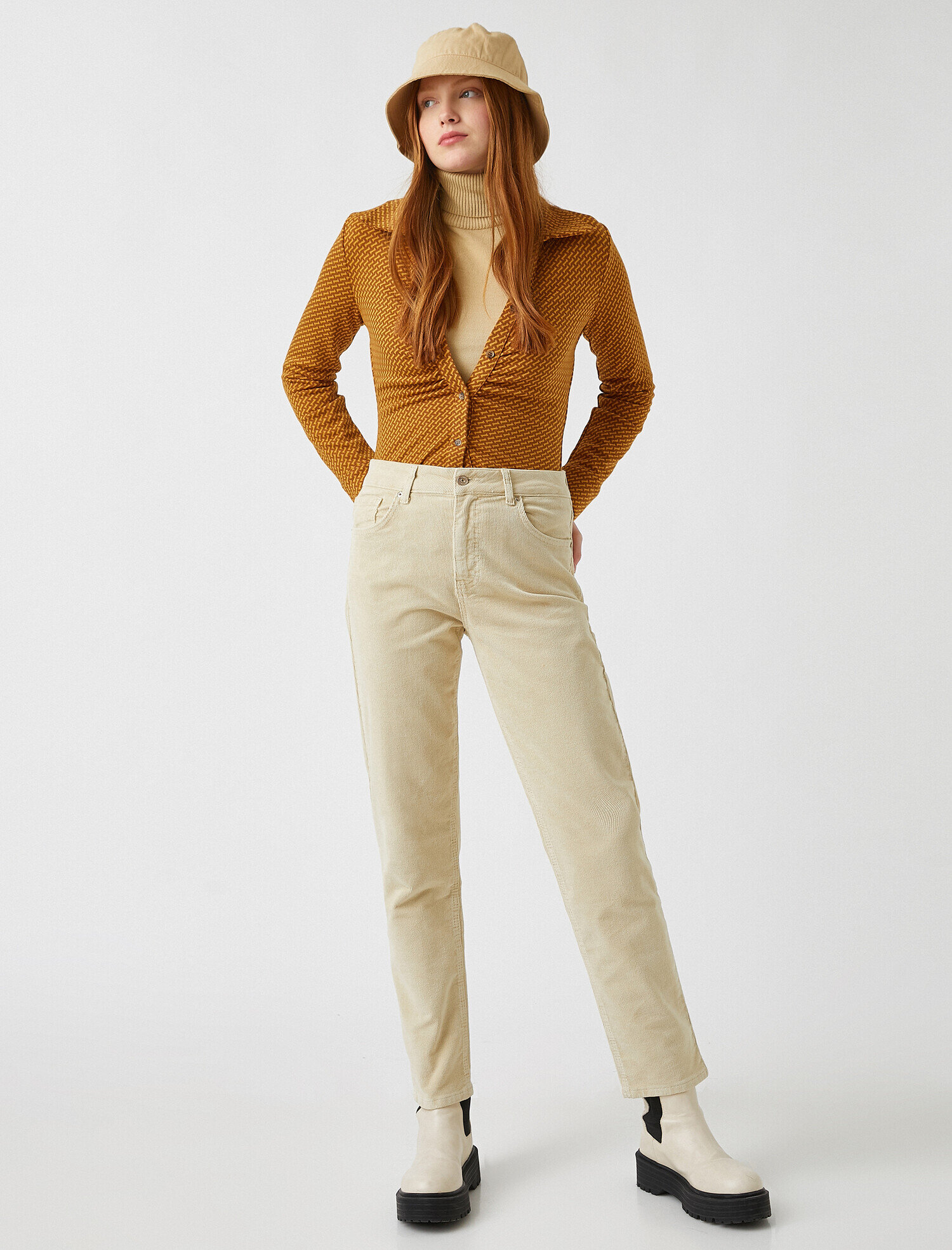   Dar Kesim Kot Pantolon