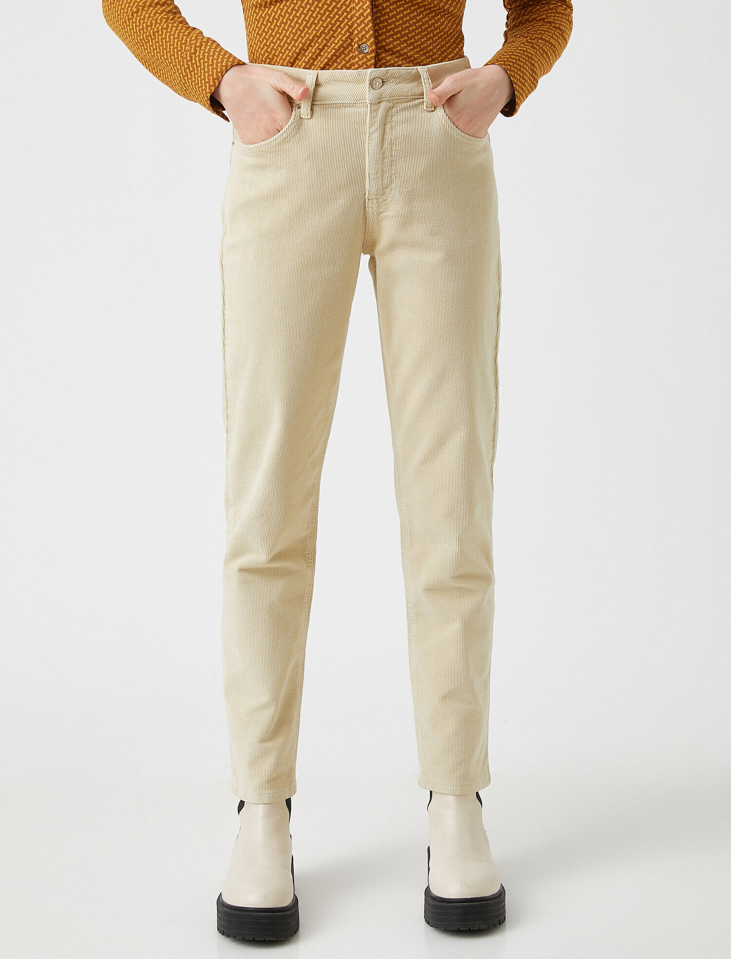   Dar Kesim Kot Pantolon