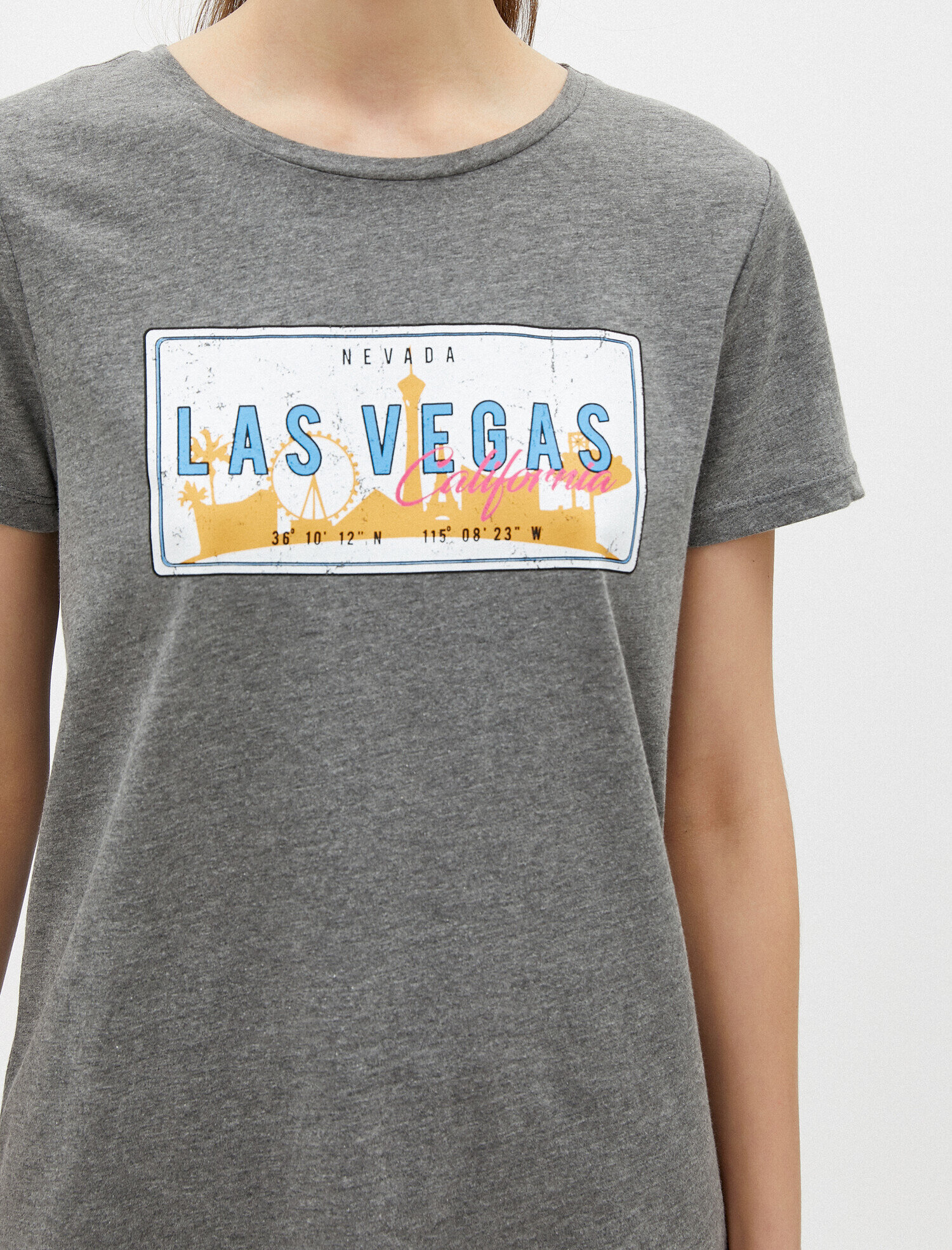   Baskılı Tişört Las Vegas