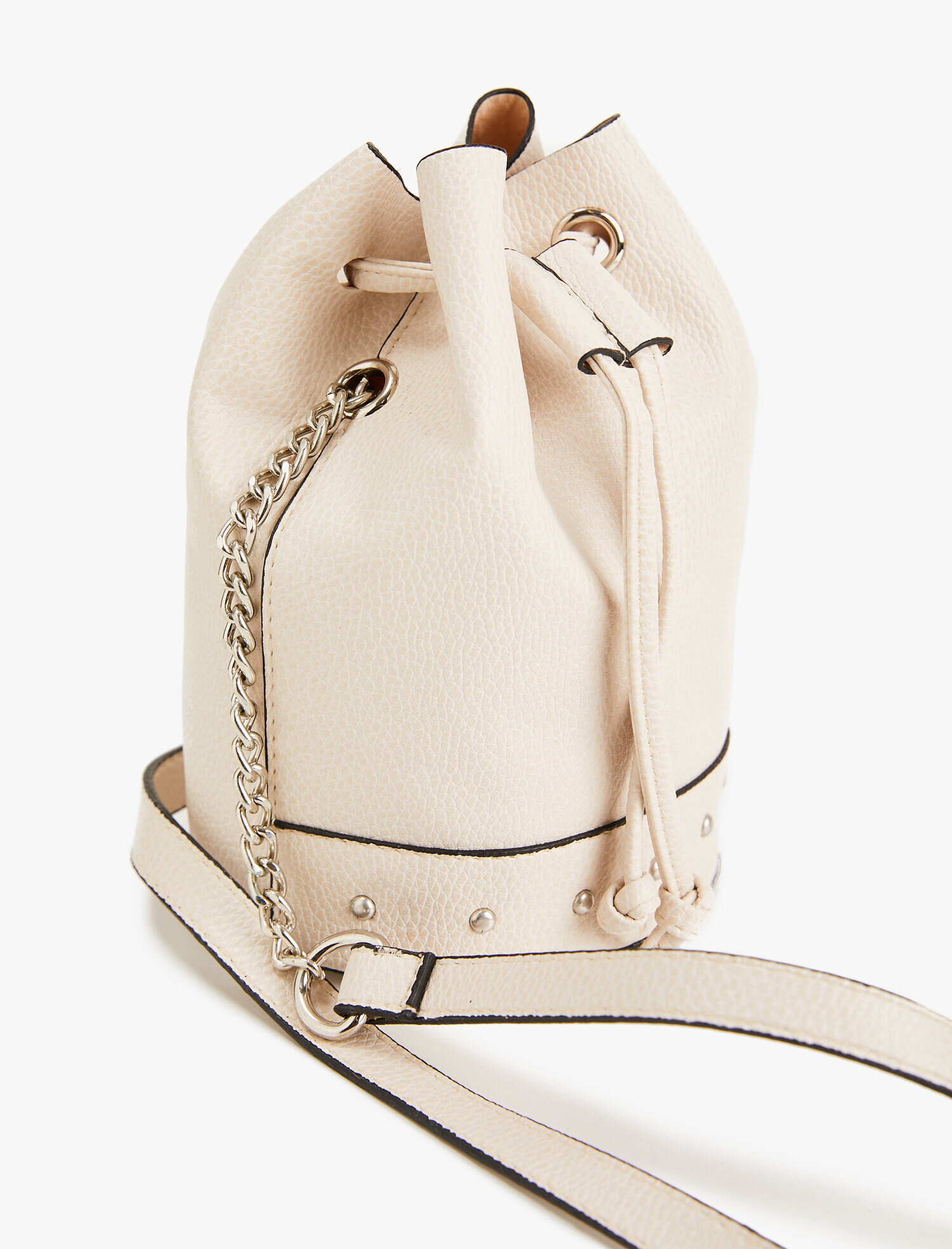  Kadın Büzgülü Çanta Zincir Detaylı Ayarlanabilir Askılı