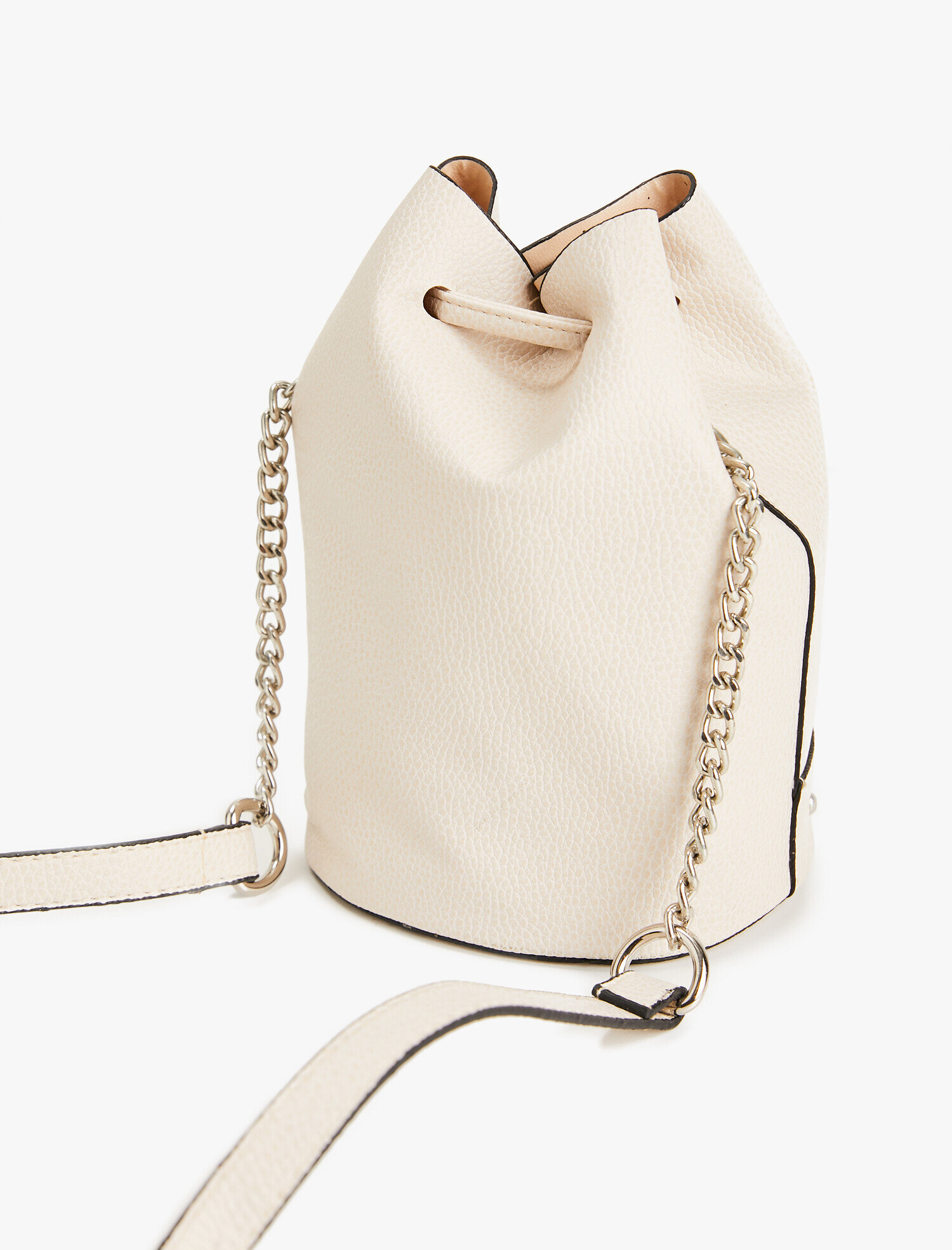  Kadın Büzgülü Çanta Zincir Detaylı Ayarlanabilir Askılı