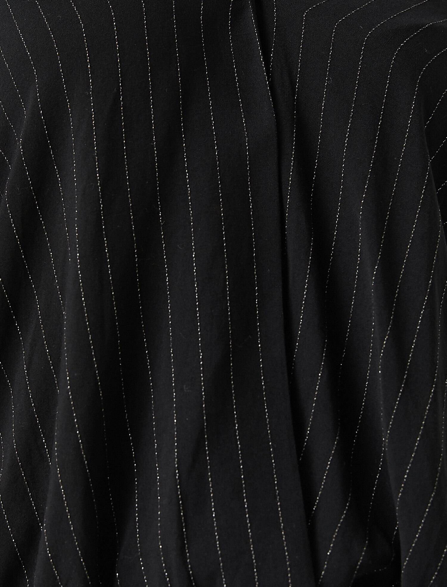   V yaka Çizgili Bluz