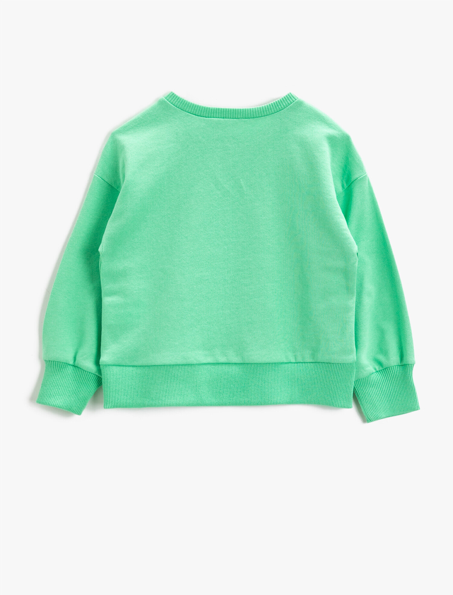  Kız Çocuk Lola Bunny Lisanslı Baskılı Uzun Kollu Sweatshirt Pamuklu Bisiklet Yaka