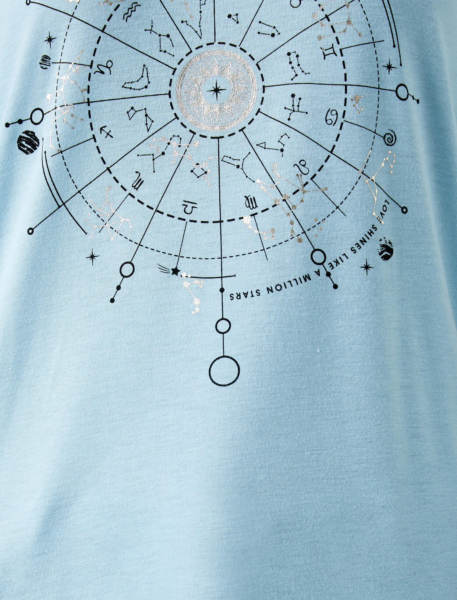 Koton Horoskop Baskılı Tişört. 6