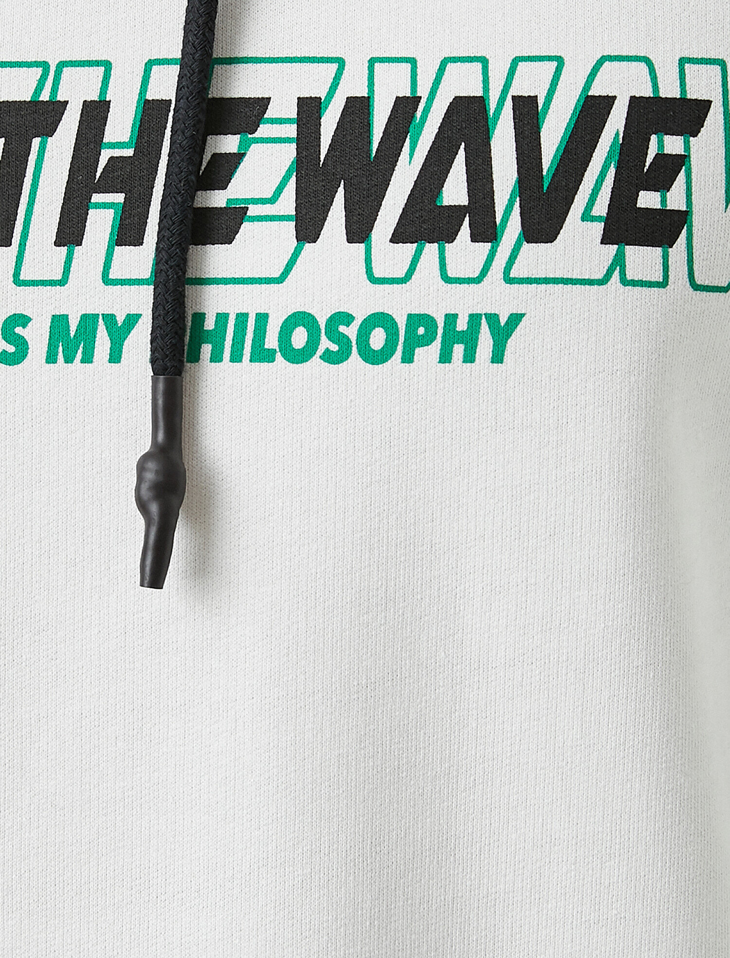   Baskılı Kapüşonlu Sweatshirt