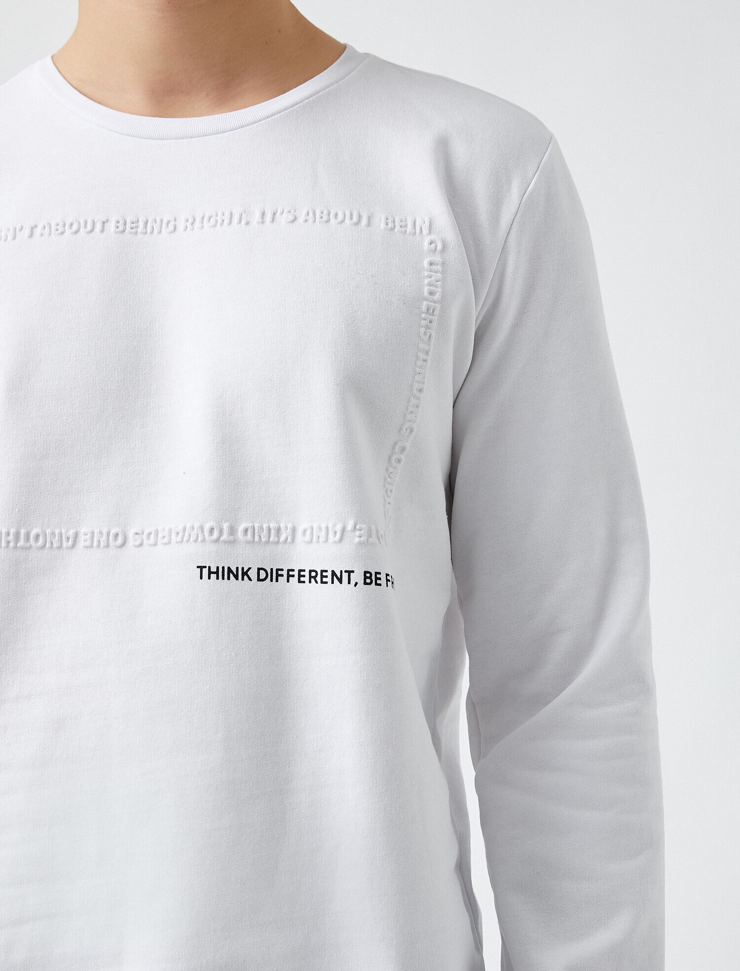   Regular Fit Baskılı Sweatshirt