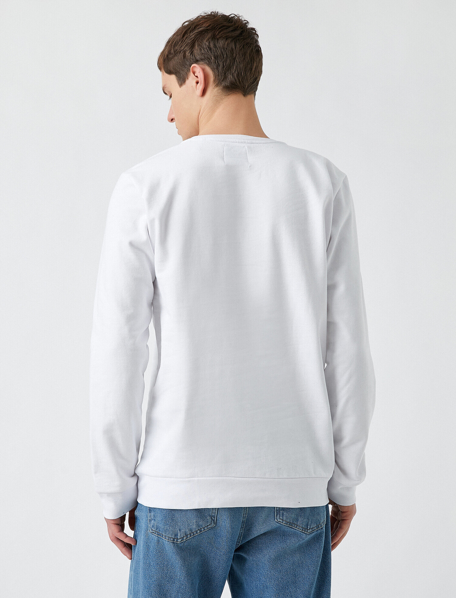   Regular Fit Baskılı Sweatshirt