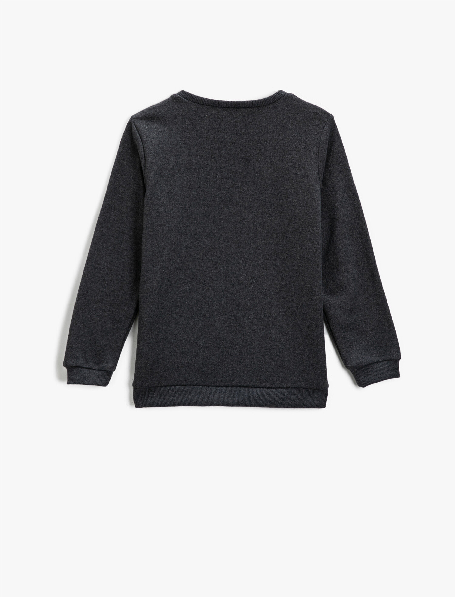  Erkek Çocuk Mission Mars Baskılı Bisiklet Yaka Sweatshirt