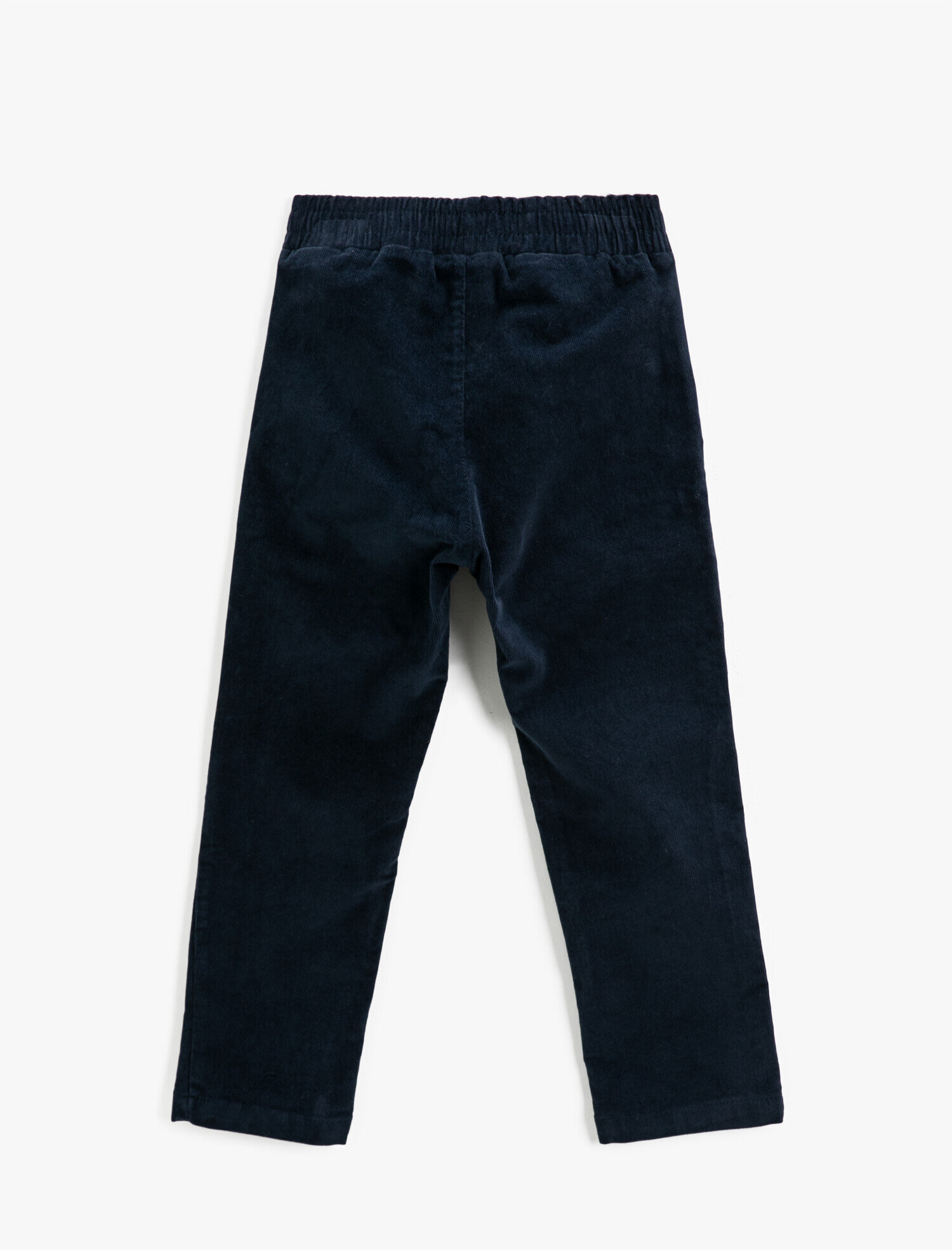  Erkek Çocuk Kadife Pantolon Beli Bağlamalı Cepli Pamuklu