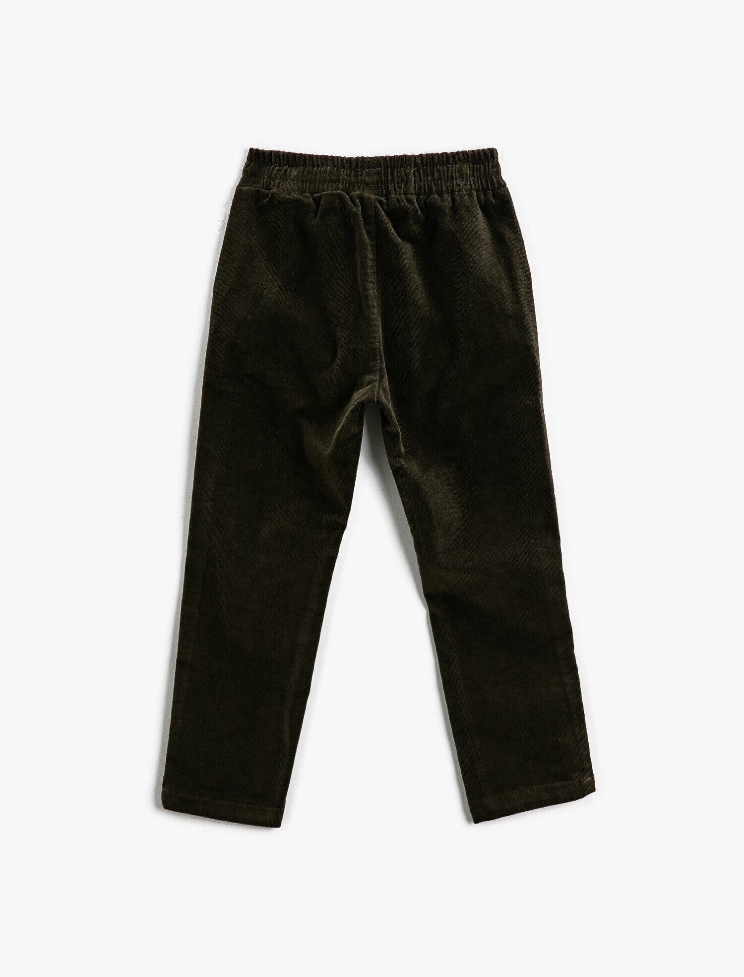  Erkek Çocuk Kadife Pantolon Beli Bağlamalı Cepli Pamuklu