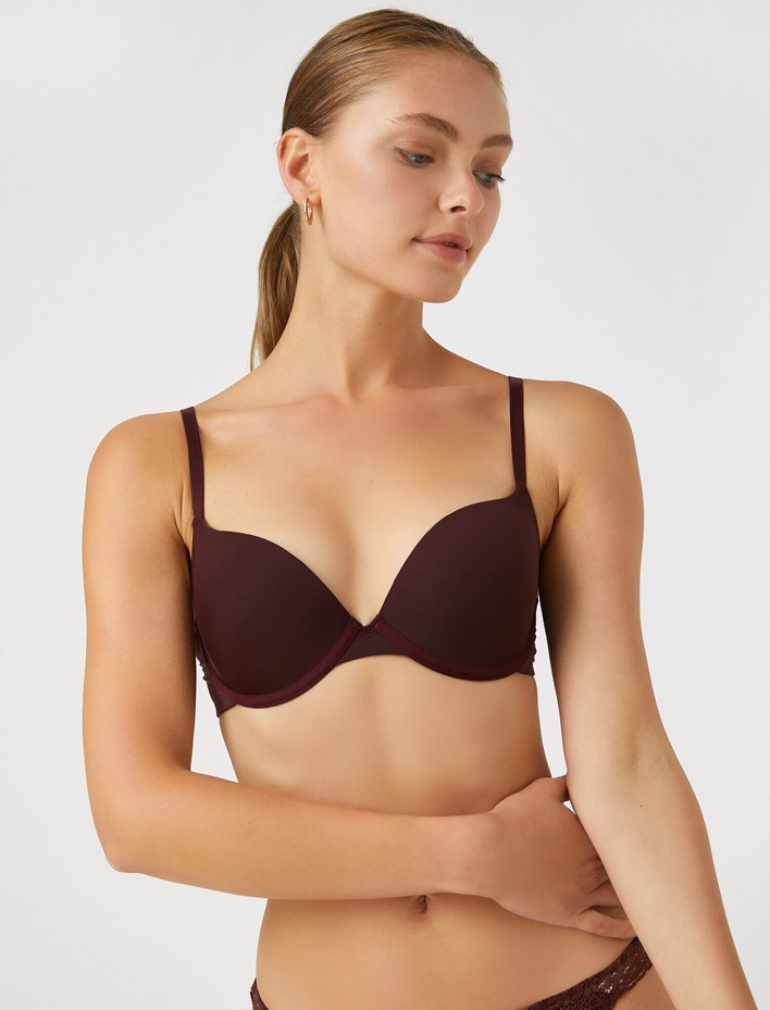  Push Up Sütyen Destekli Balenli Dolgulu