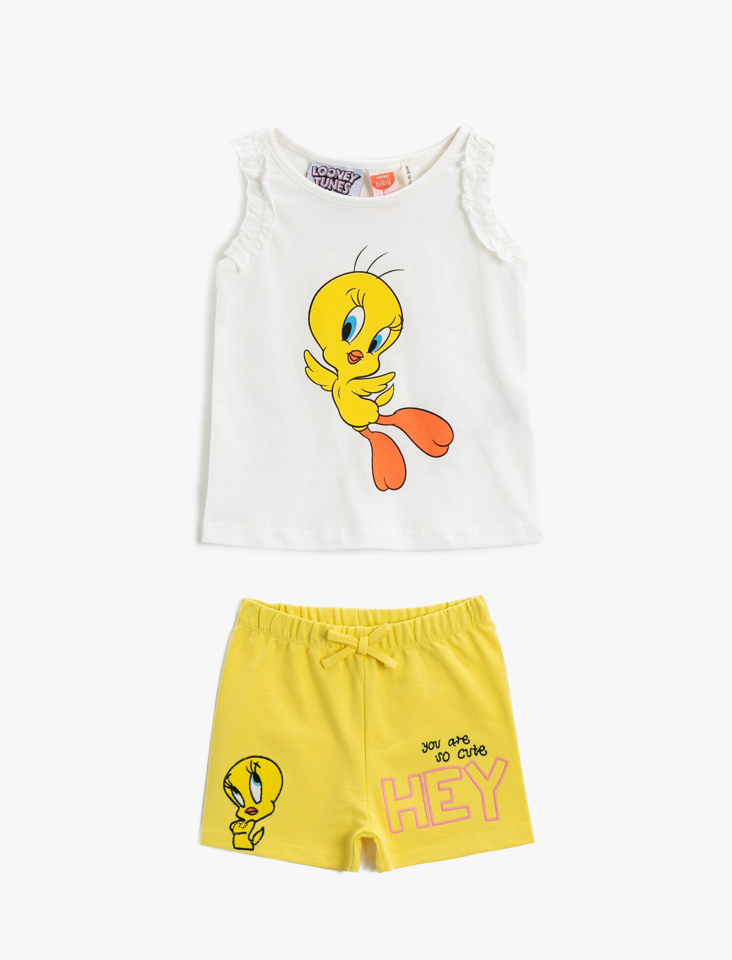  Kız Bebek Tweety Atlet Lisanslı Pamuklu