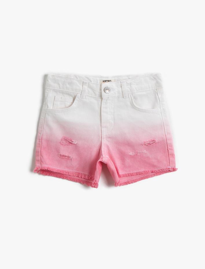 Kız Çocuk Jean Şort