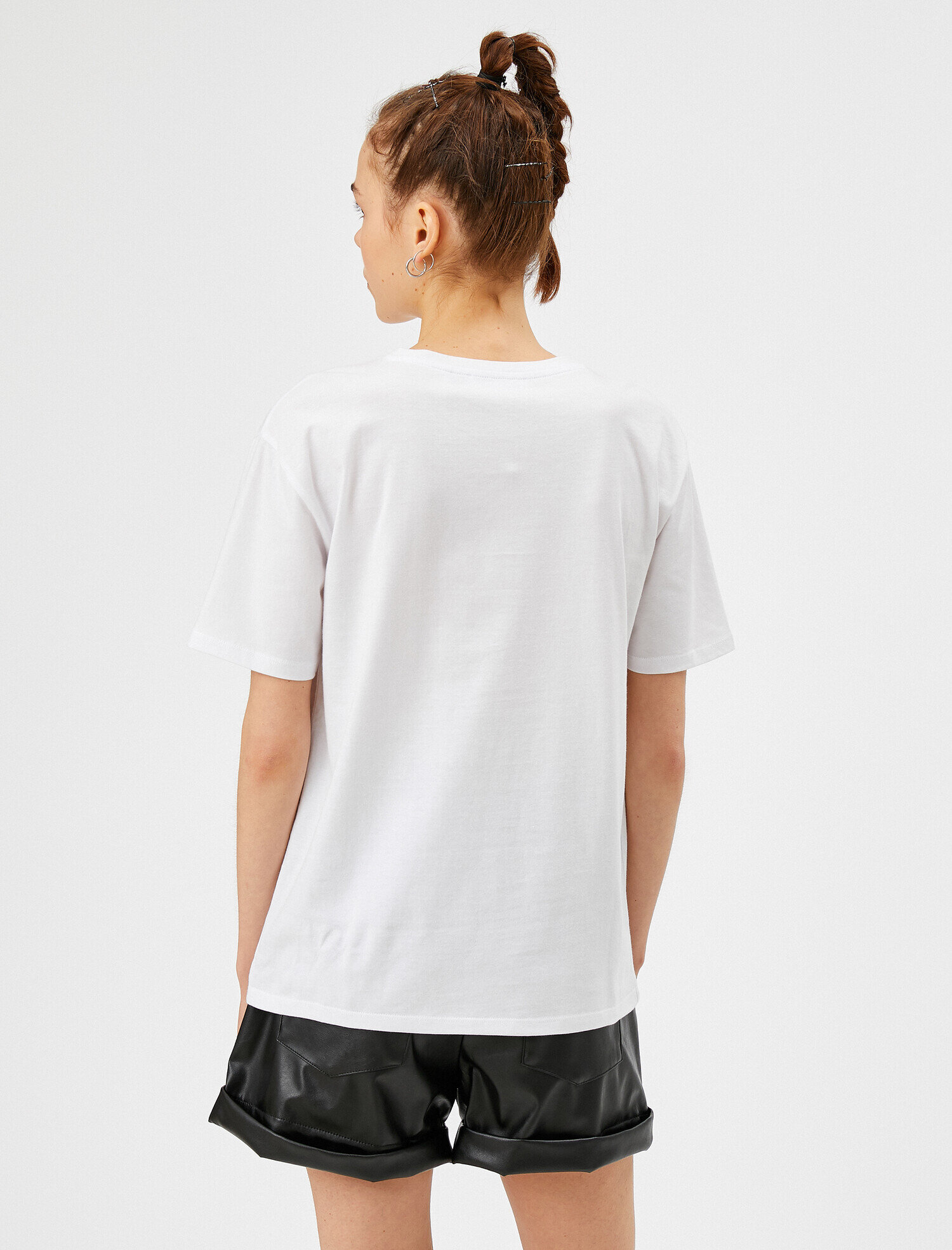   Terazi Burcu - Yazılı Baskılı Tişört Bisiklet Yaka Pamuklu