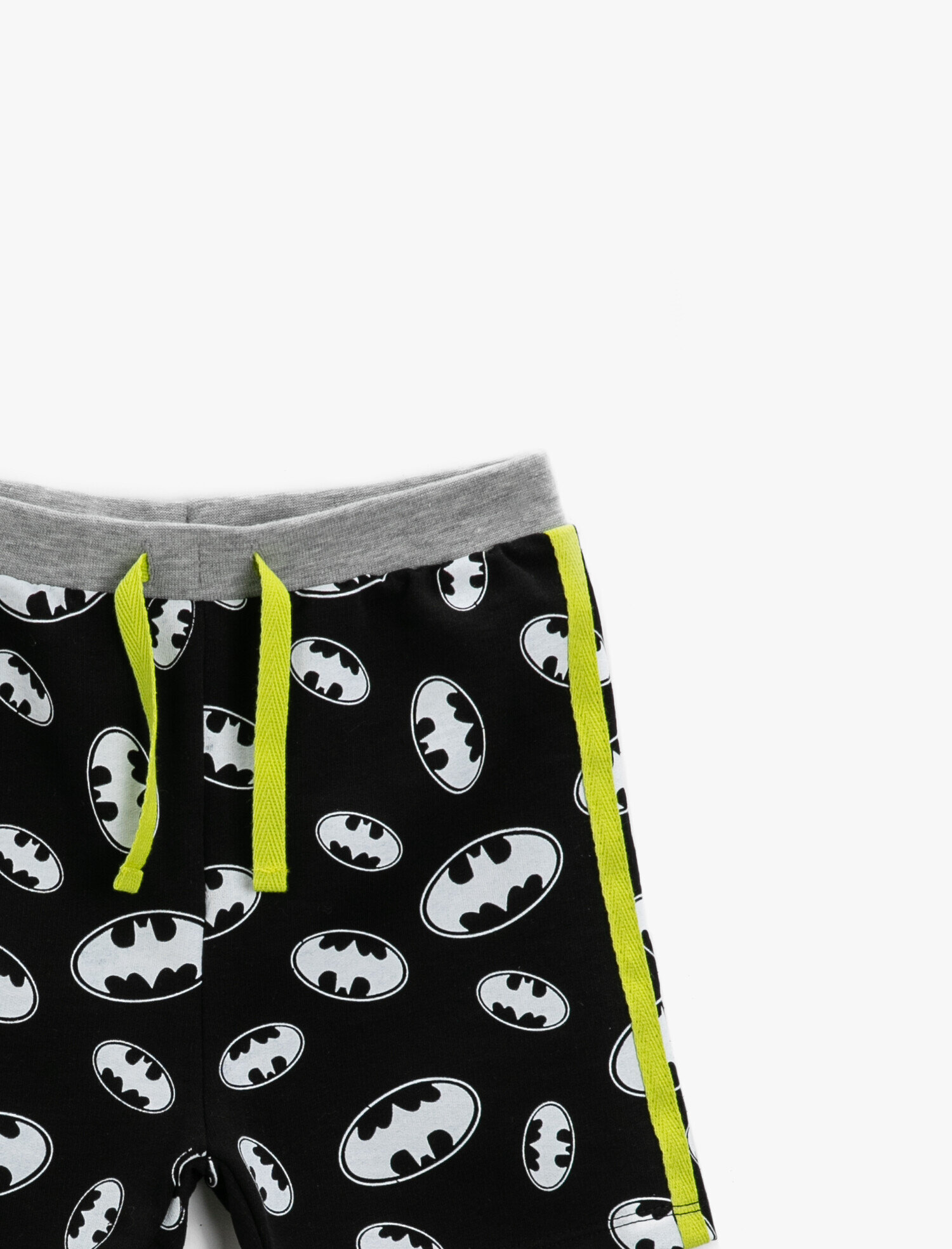  Erkek Bebek Batman Şort Lisanslı Baskılı Belden Bağlamalı Pamuklu