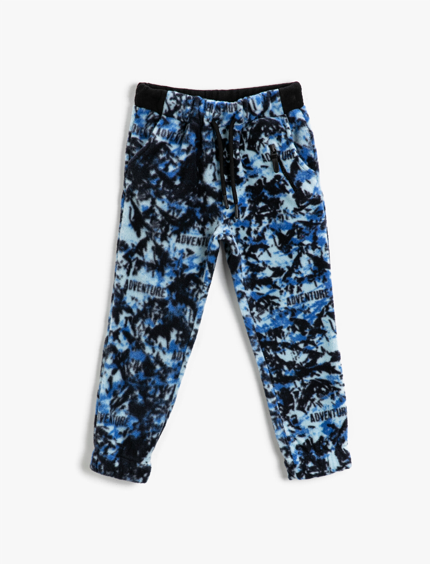  Erkek Çocuk Baskılı Jogger Eşofman Altı Beli Bağlamalı