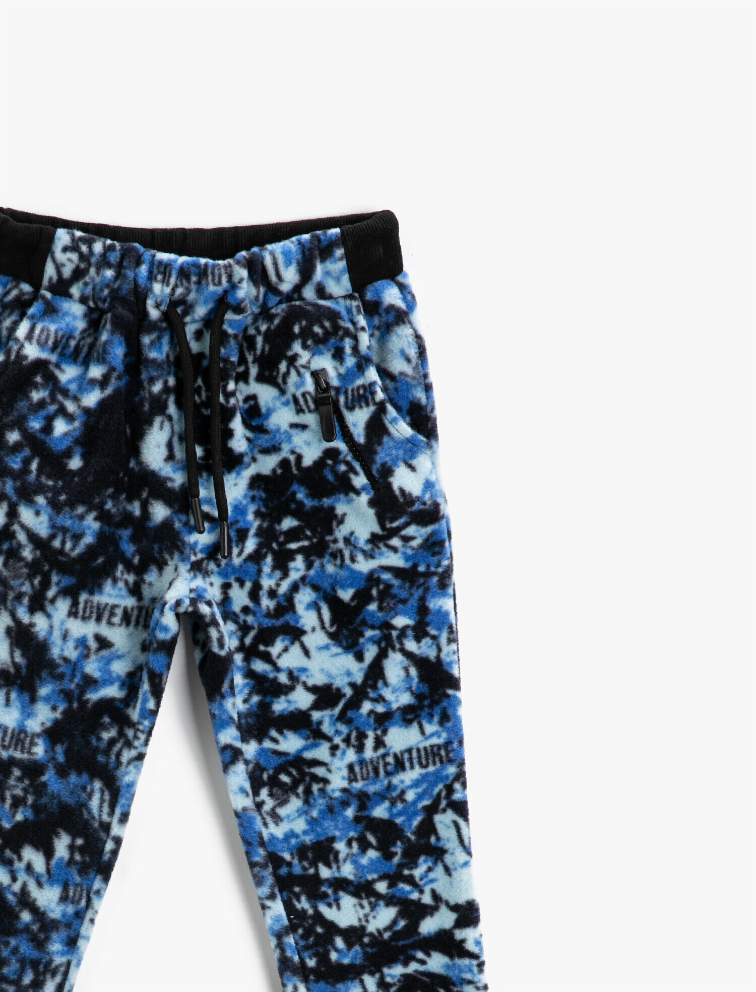  Erkek Çocuk Baskılı Jogger Eşofman Altı Beli Bağlamalı