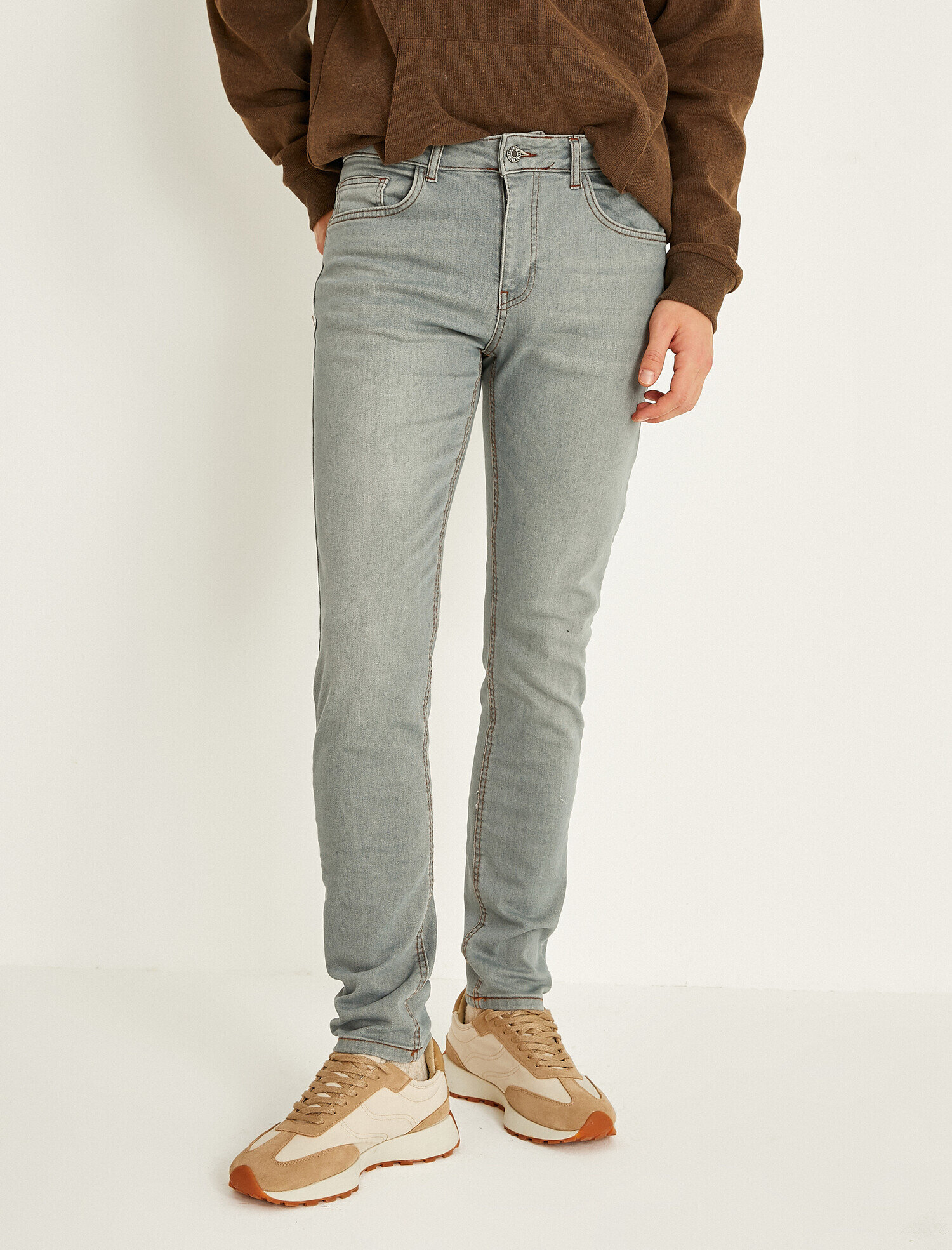   Slim Fit Kot Pantolon - Brad Jean