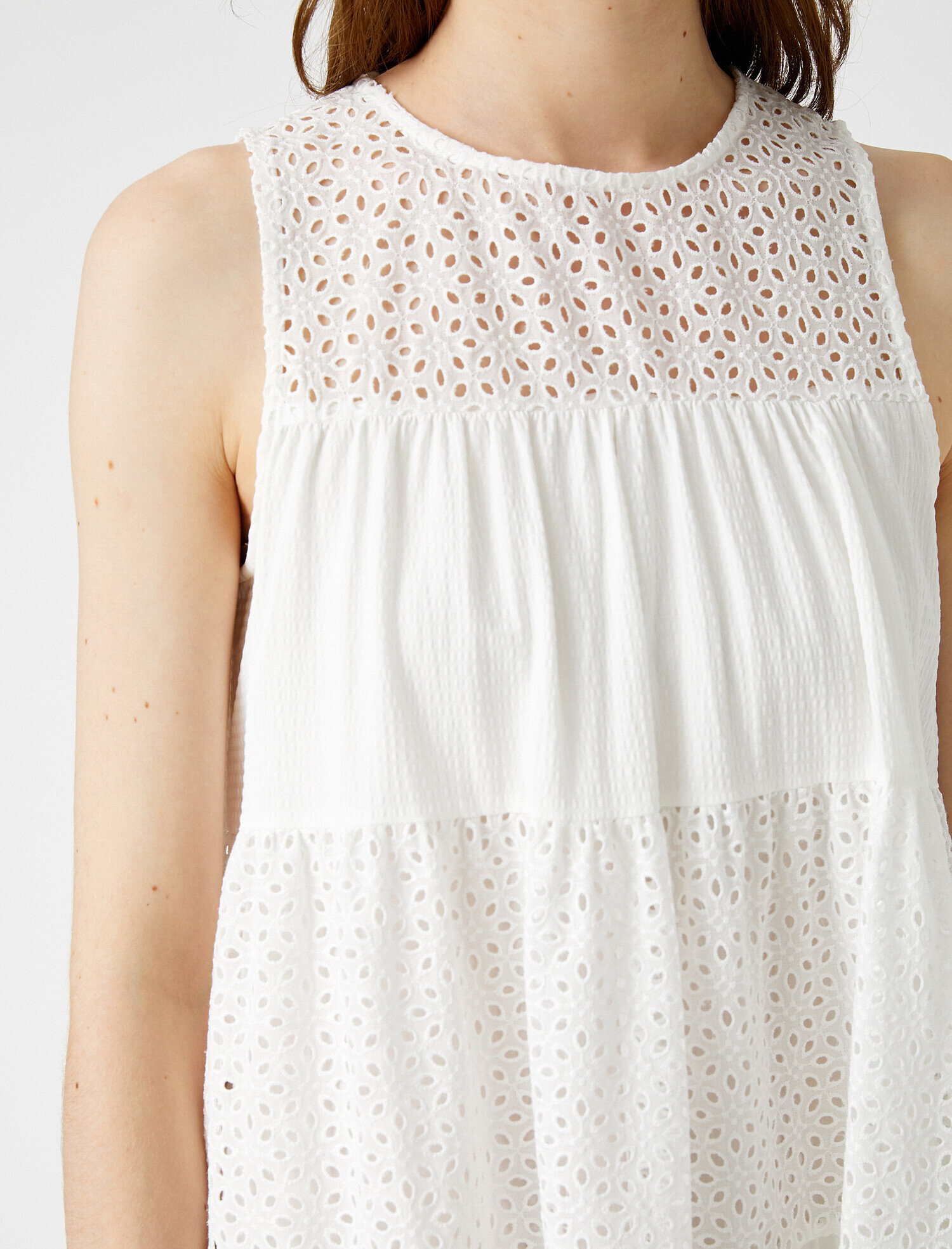   Halter Yaka Elbise Pamuklu