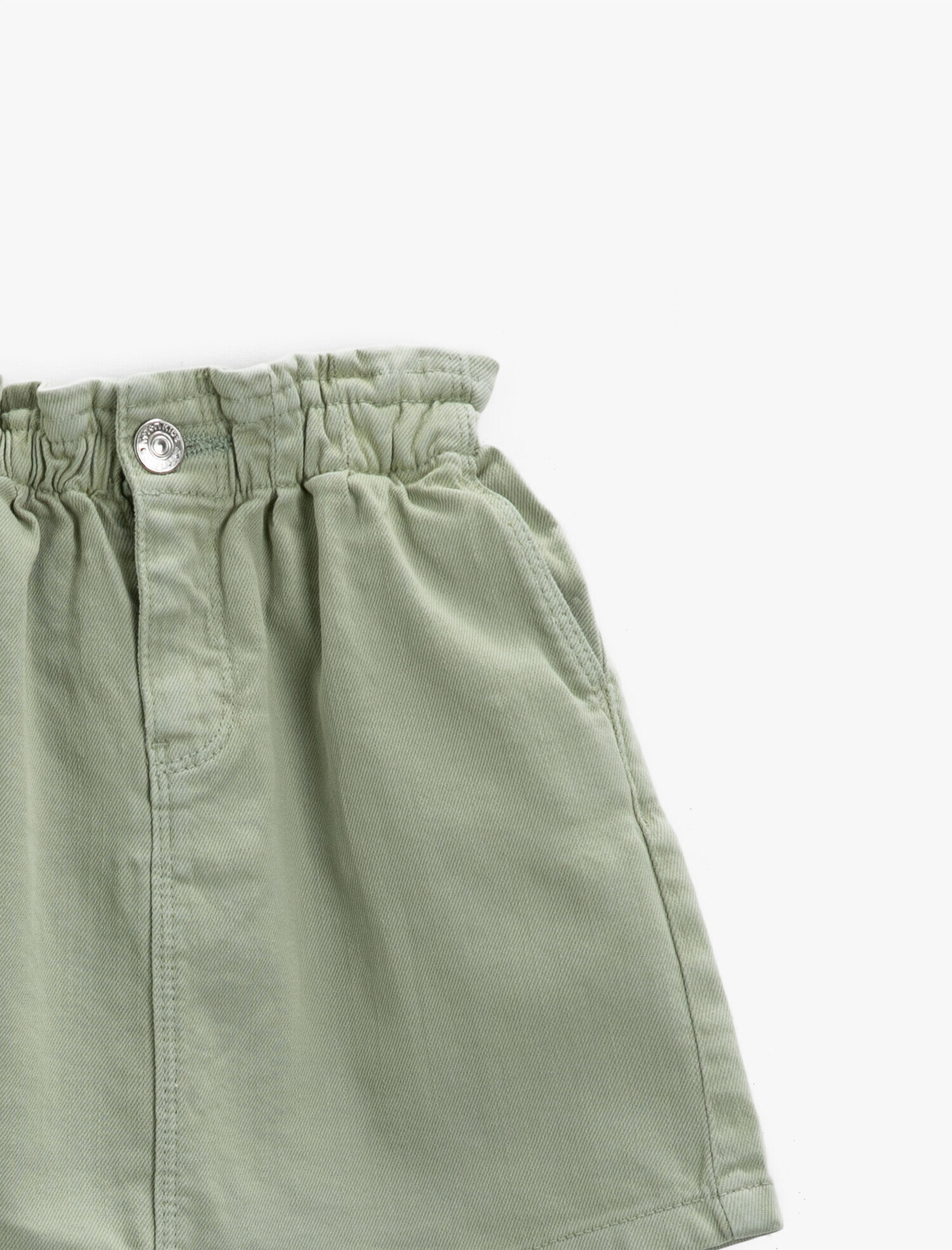  Kız Çocuk Mini Kot Etek Pamuklu