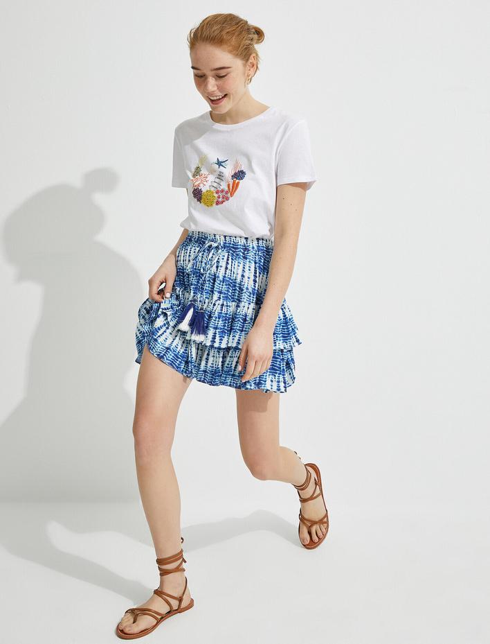  El Emeği Etek Püskül Detaylı