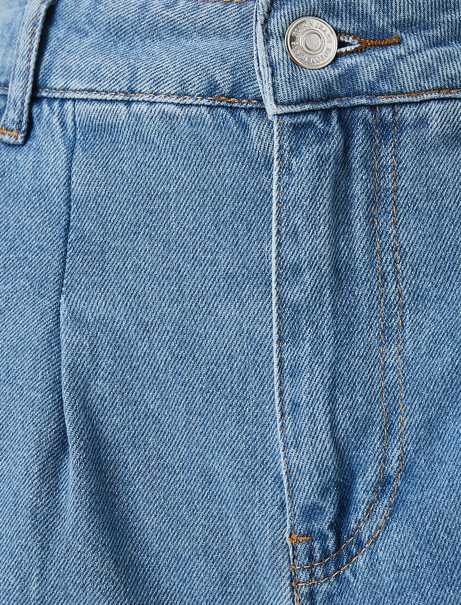 Slouchy Jean - Yüksek Bel Baldırı Bol Paçada Darlaşan Salaş Kesim Pantolon