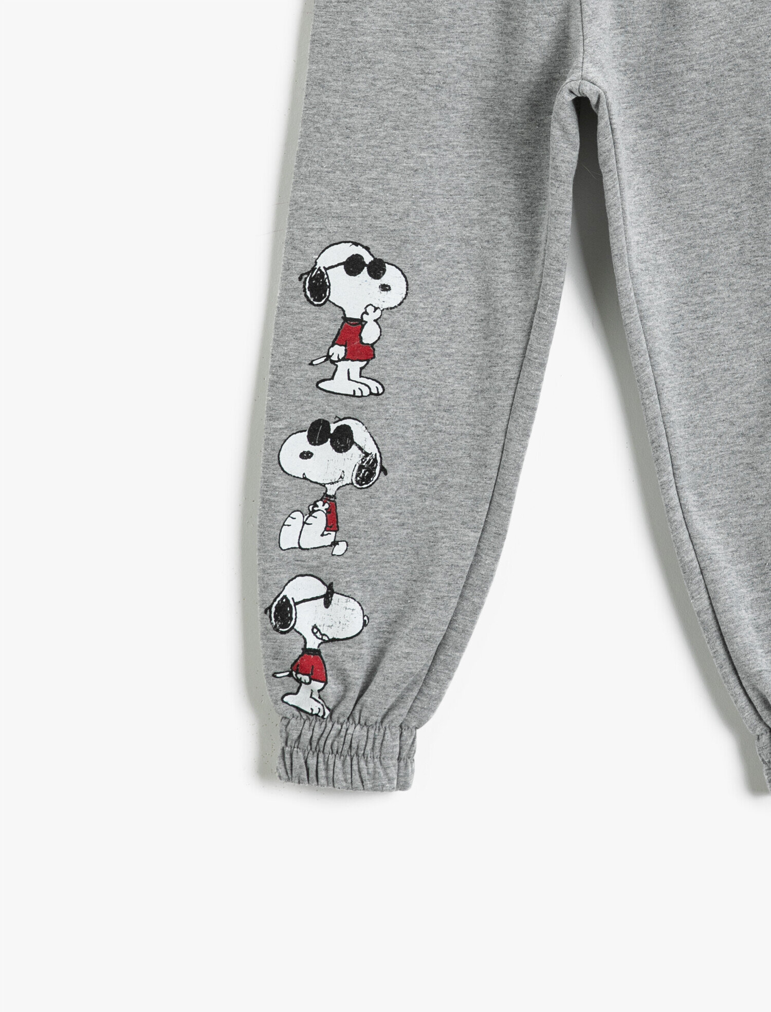  Kız Çocuk Snoopy Lisanslı Baskılı Eşofman Altı Pamuklu