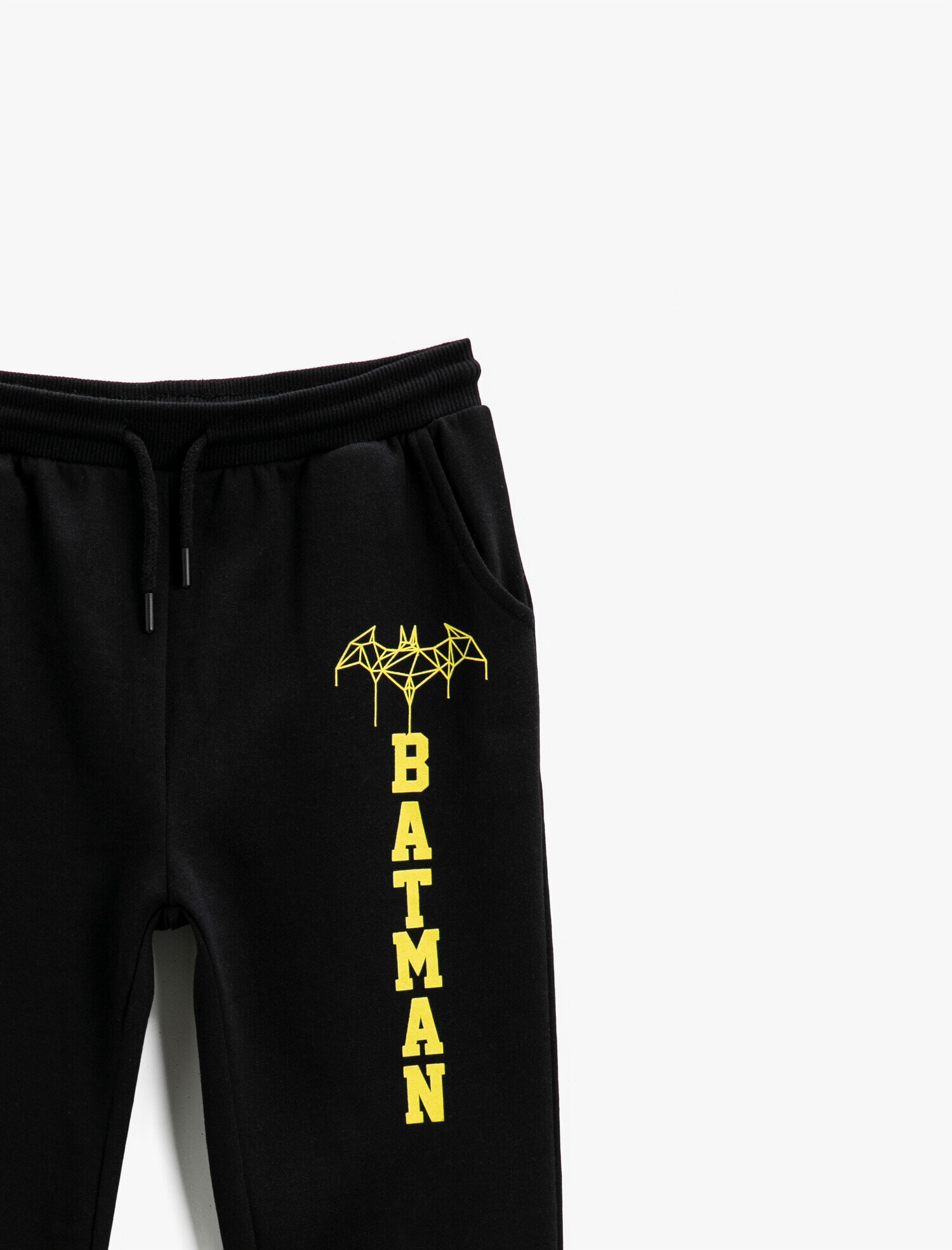  Erkek Çocuk Batman Lisanslı Eşofman Altı Baskılı Jogger Pamuklu