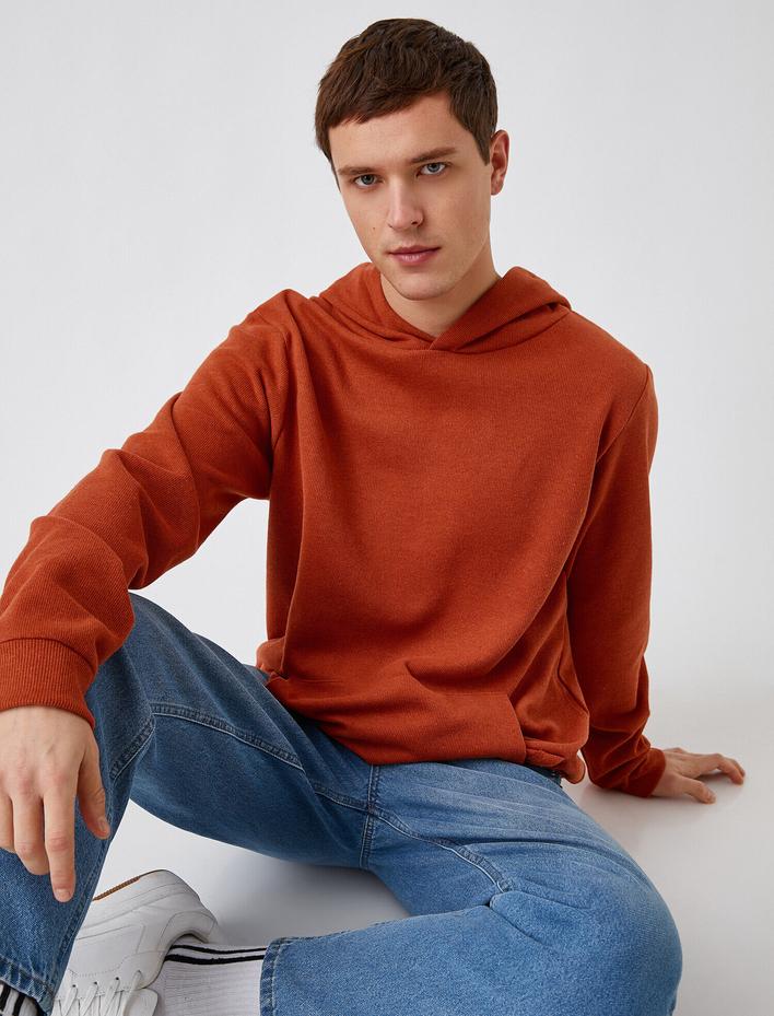  Fitilli Kapüşonlu Sweatshirt