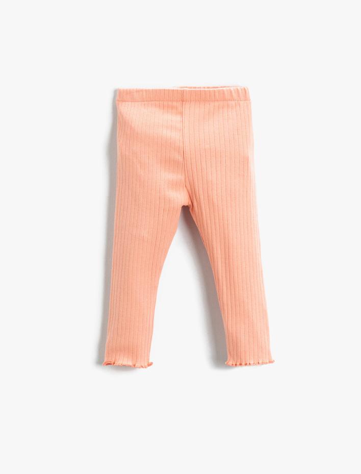 Kız Bebek Tayt Pamuklu