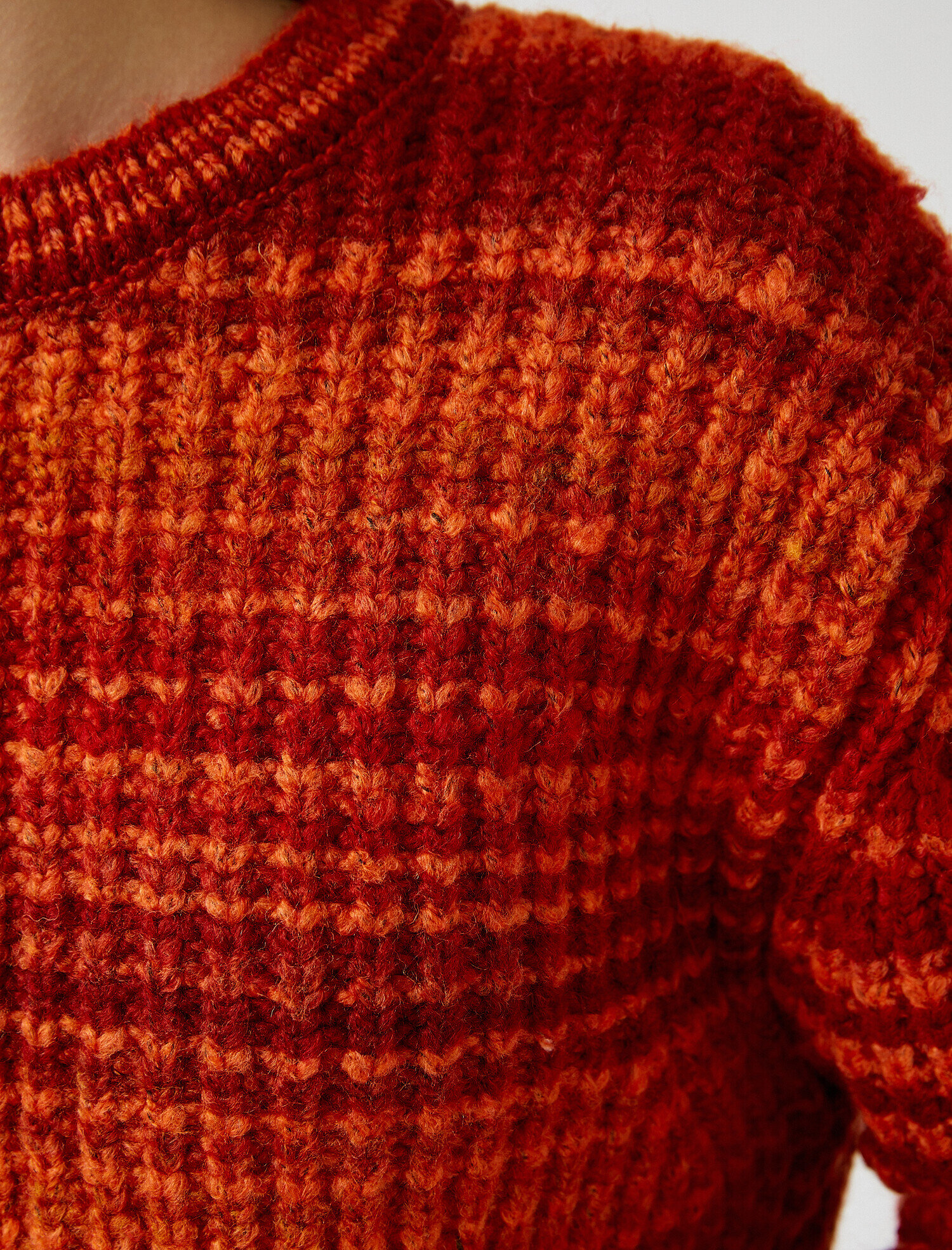   Bisiklet Yaka Uzun Kollu Triko Kazak